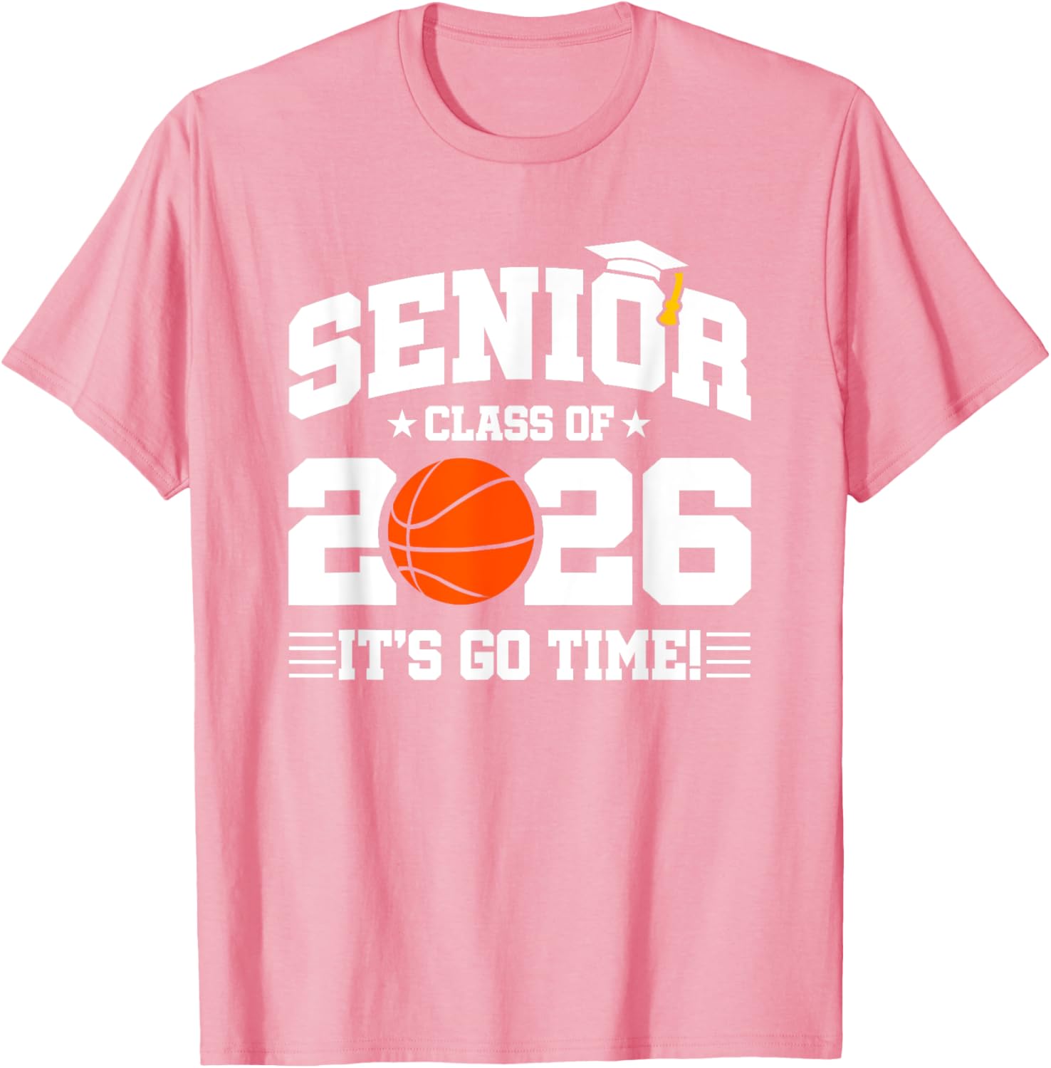 Class of 2026 Senior Year Basketball Player T-Shirt for Basketball Fans - 2