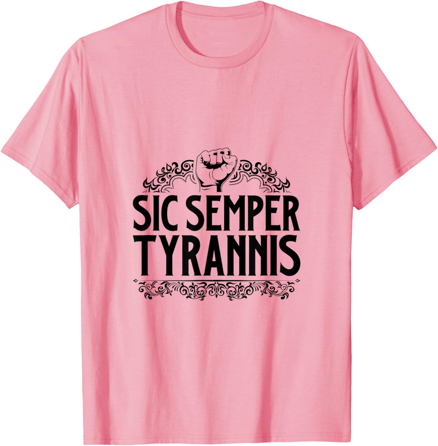 Sic Semper Tyrannis Latin T-Shirt for Bold Style Enthusiasts - 1