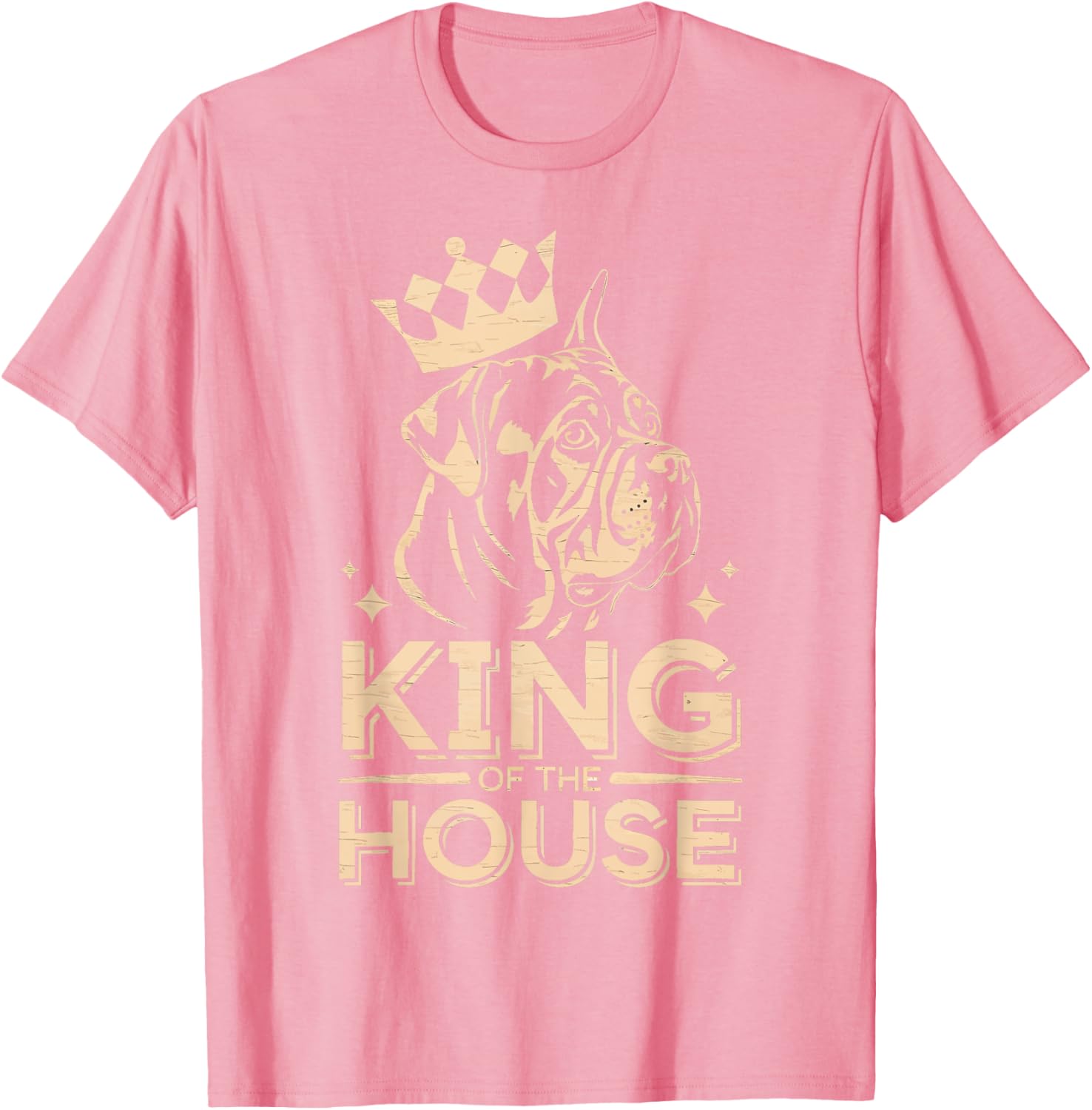 Cane Corso King of the House T-Shirt for Dog Lovers and Owners - 3