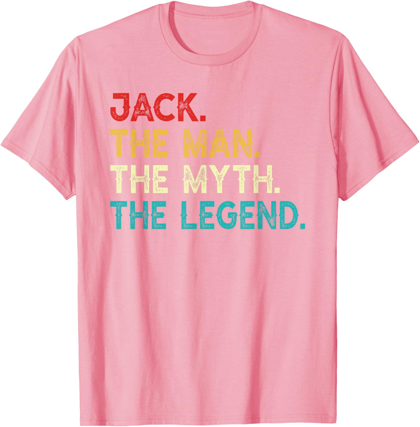 Funny Vintage Jack The Man The Myth The Legend Birthday T-Shirt - 15