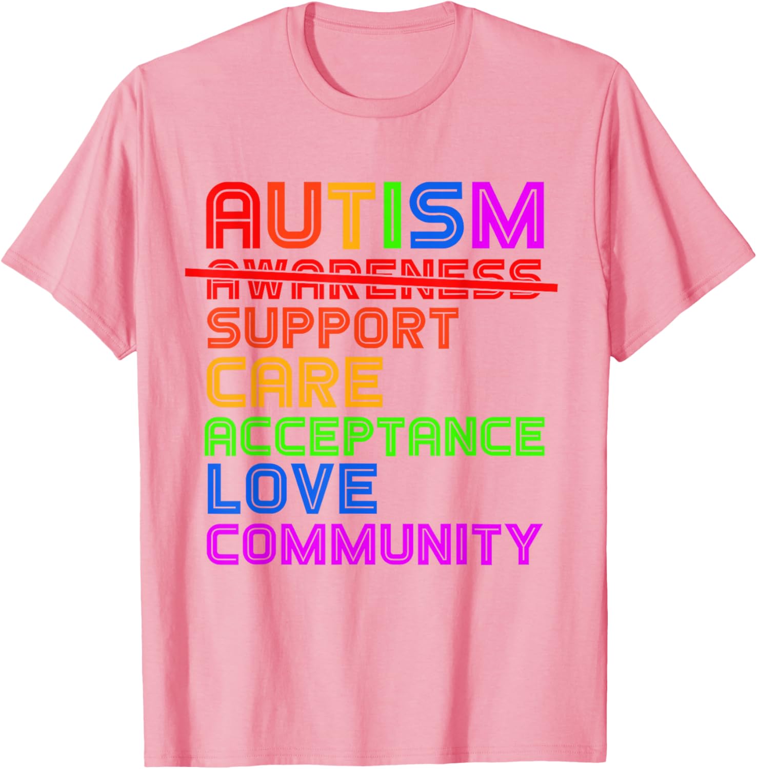 Autism Awareness T-Shirt for Men, Women, and Kids - Support Acceptance - 6