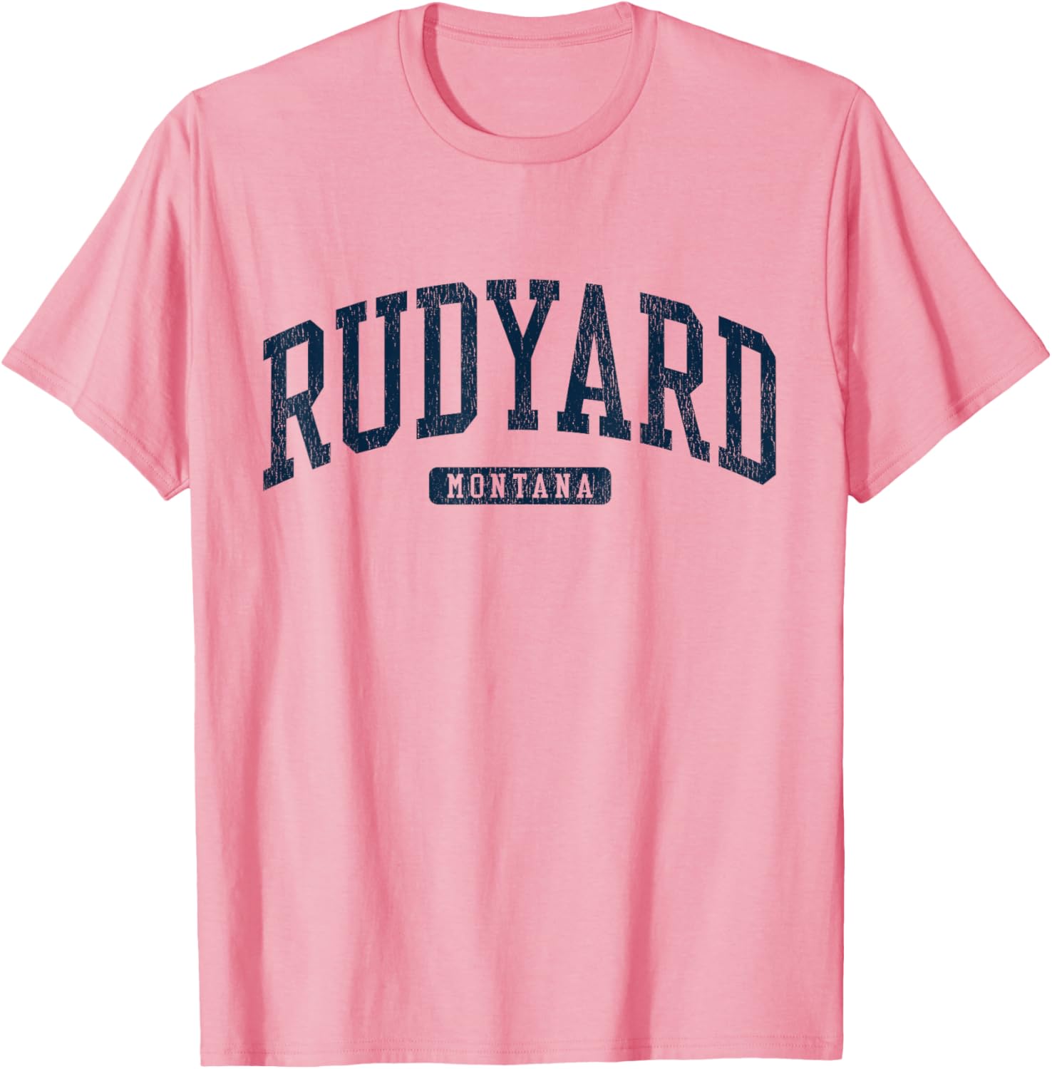 Rudyard Montana College Blue T-Shirt for Stylish University Fans - 3
