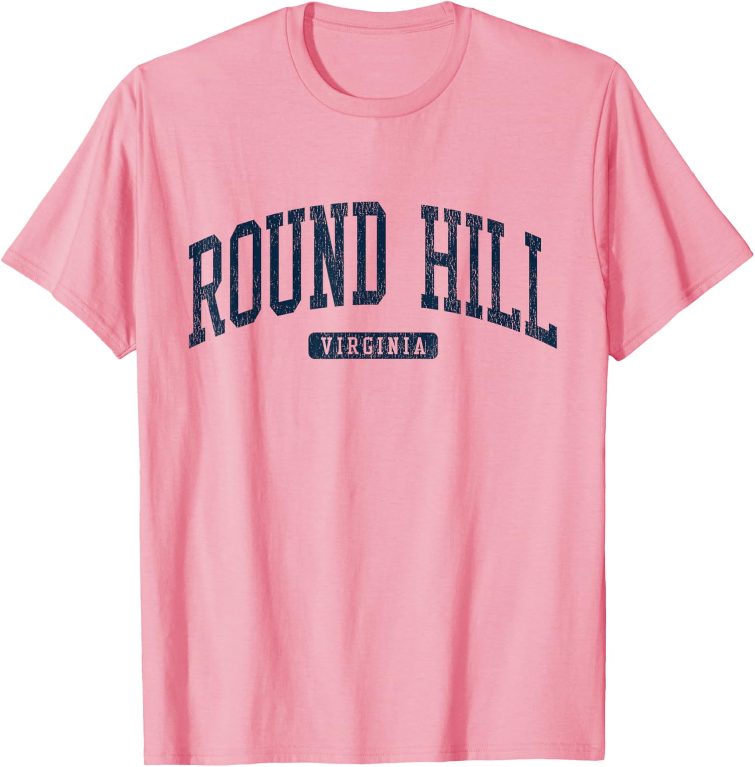 Round Hill Virginia College University Style Blue T-Shirt for Everyone - 2