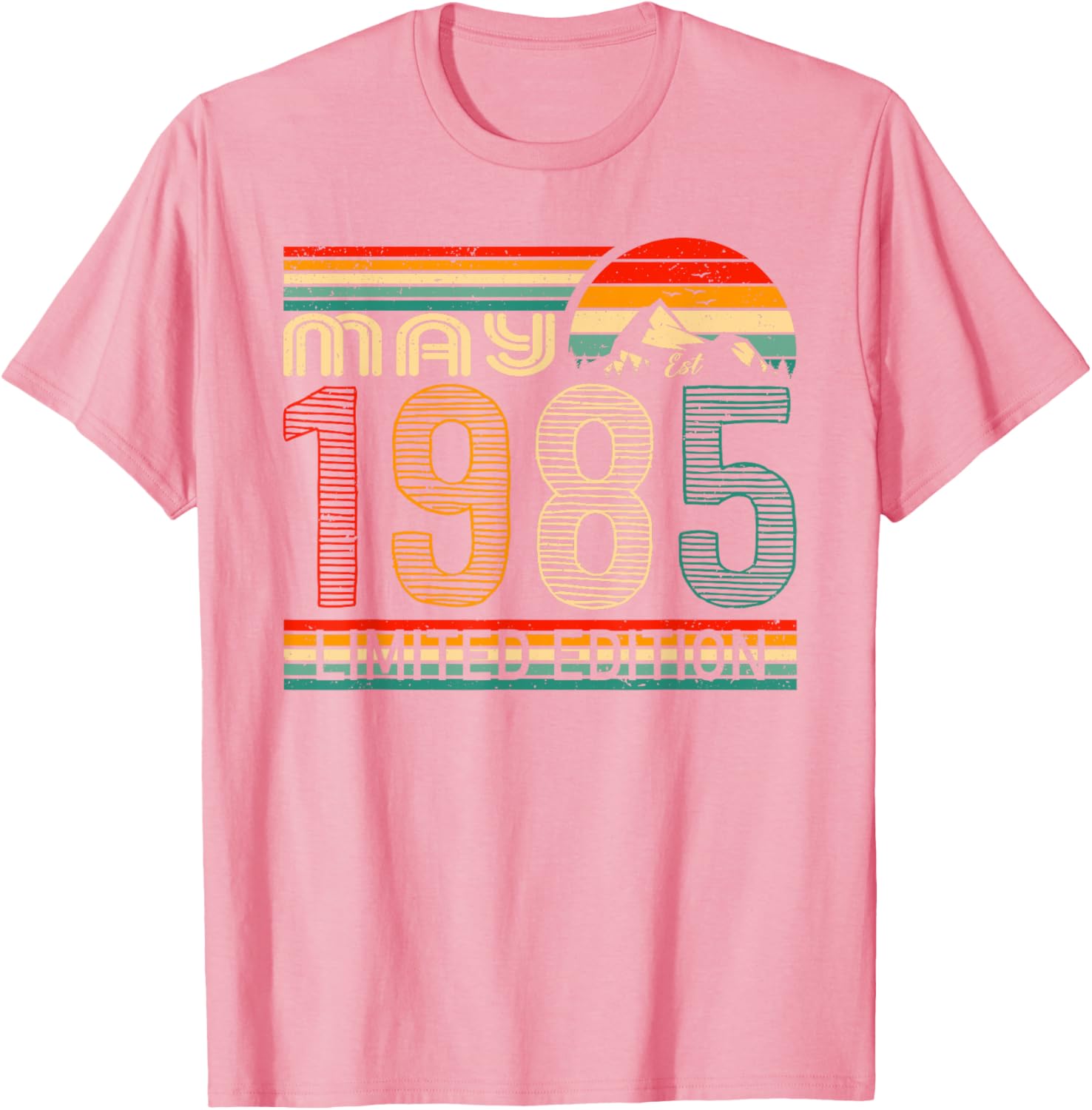 Classic 1985 Vintage Birthday T-Shirt May 1985 Limited Edition Gift - 6