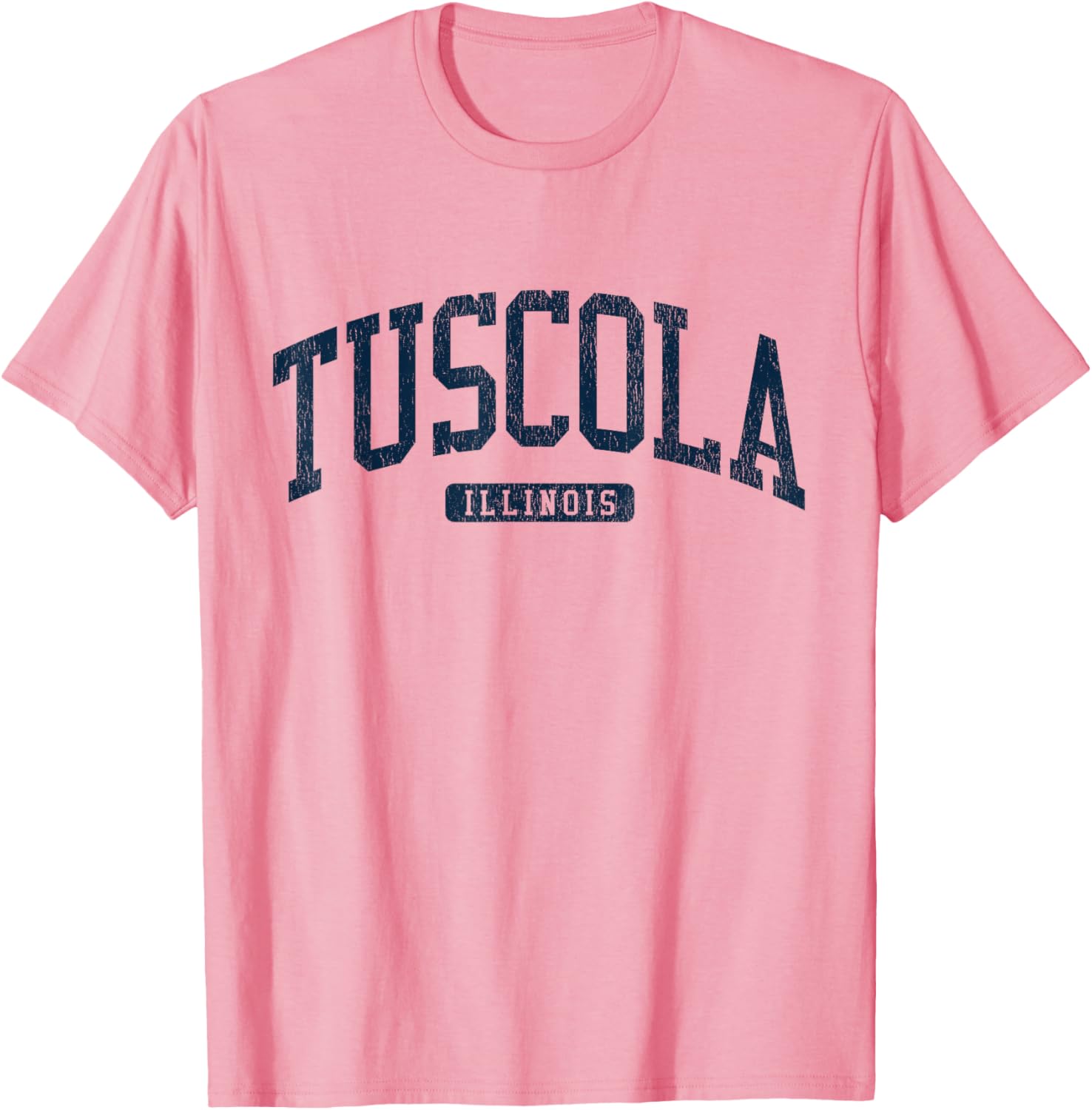Tuscola Illinois College University Style Blue T-Shirt for Students - 11
