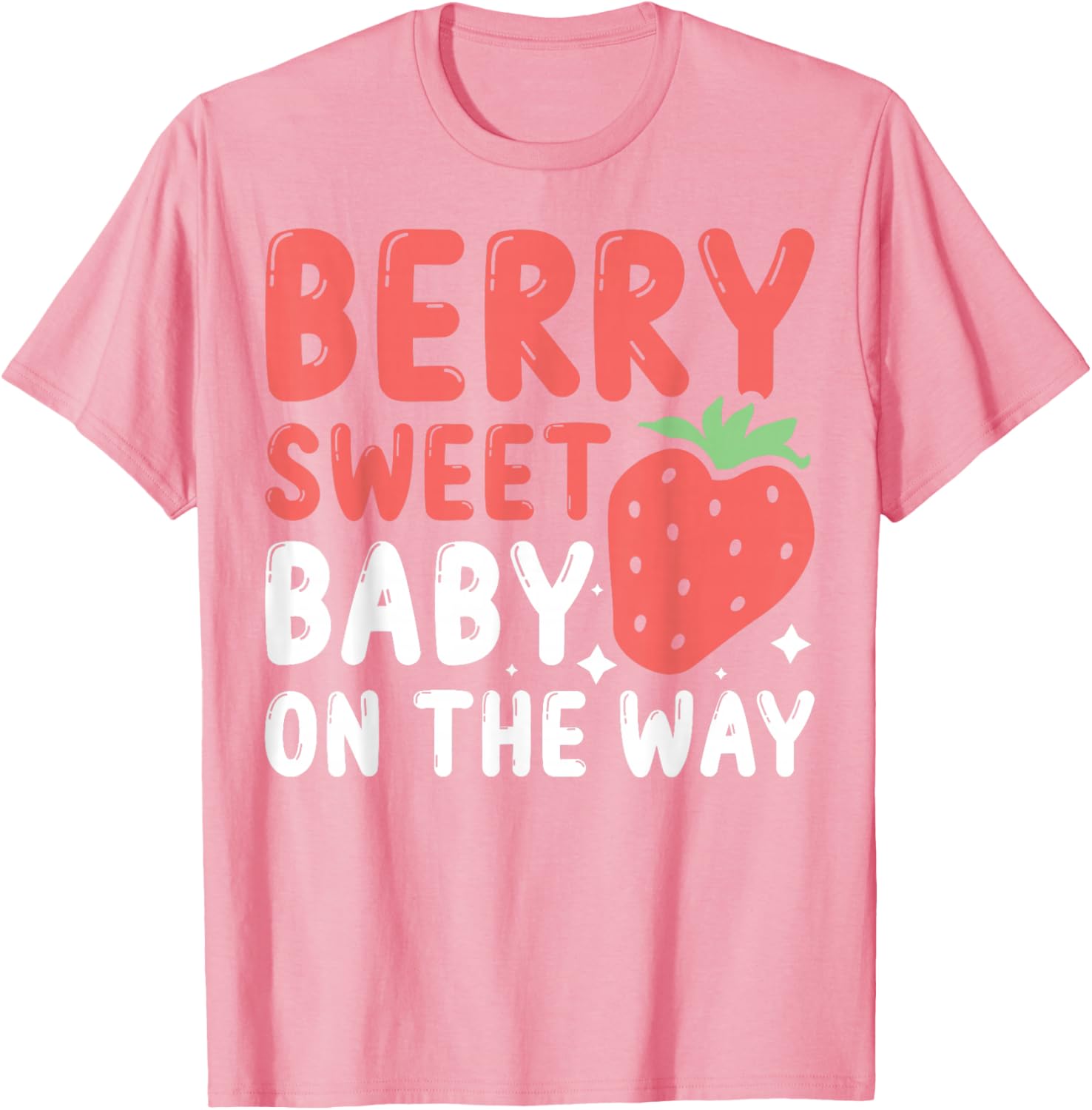 Berry Sweet Baby On The Way T-Shirt for Expecting Moms and Dads - 12