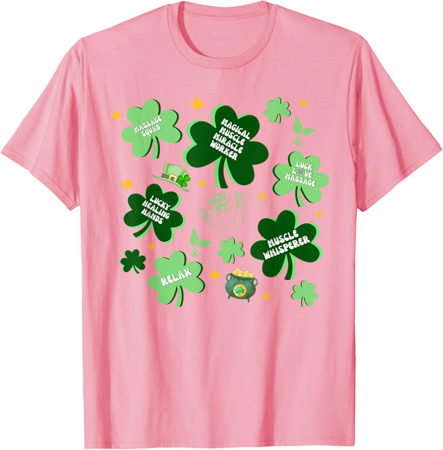 St Patricks Day Massage Therapist Graduation T-Shirt for LMTs - 11