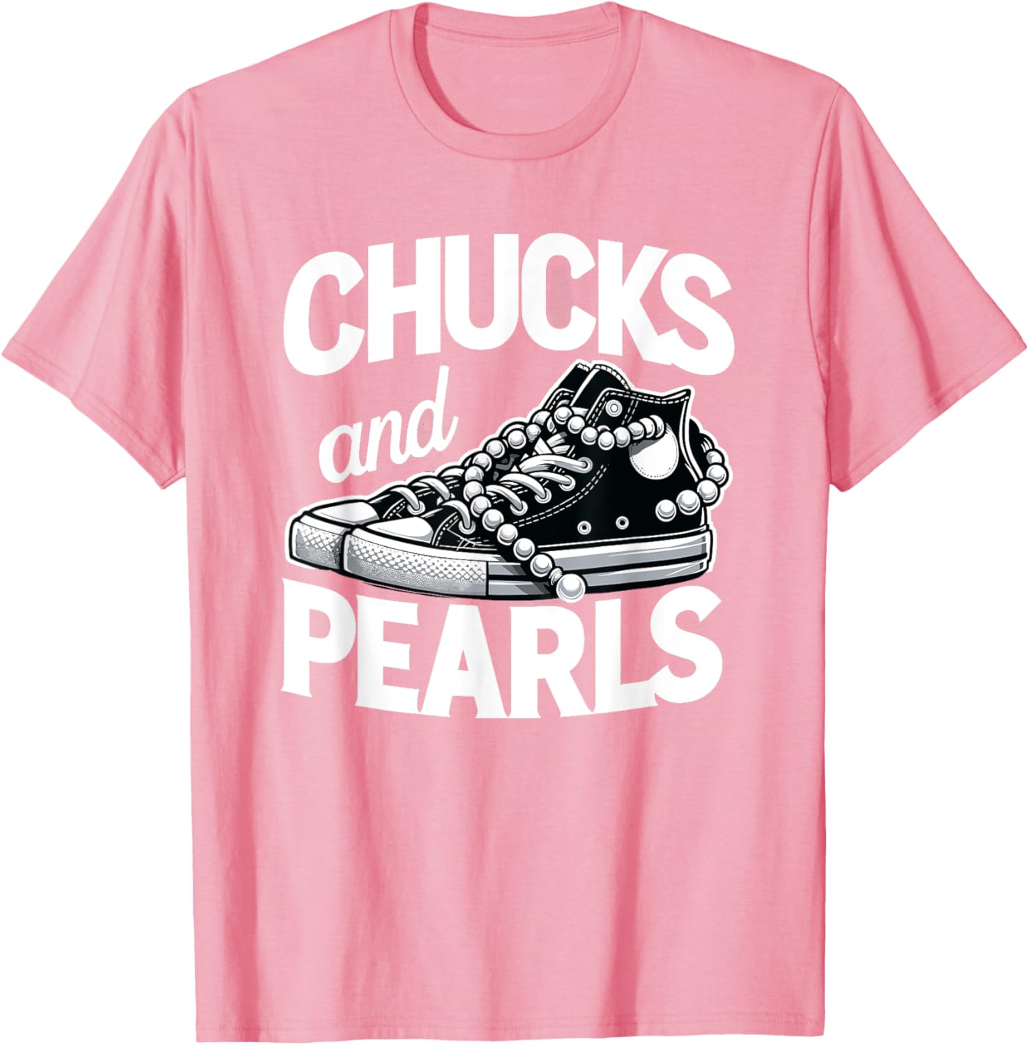 Chucks Cute Women's Pearl T-Shirt for Stylish Comfort and Elegance - 17