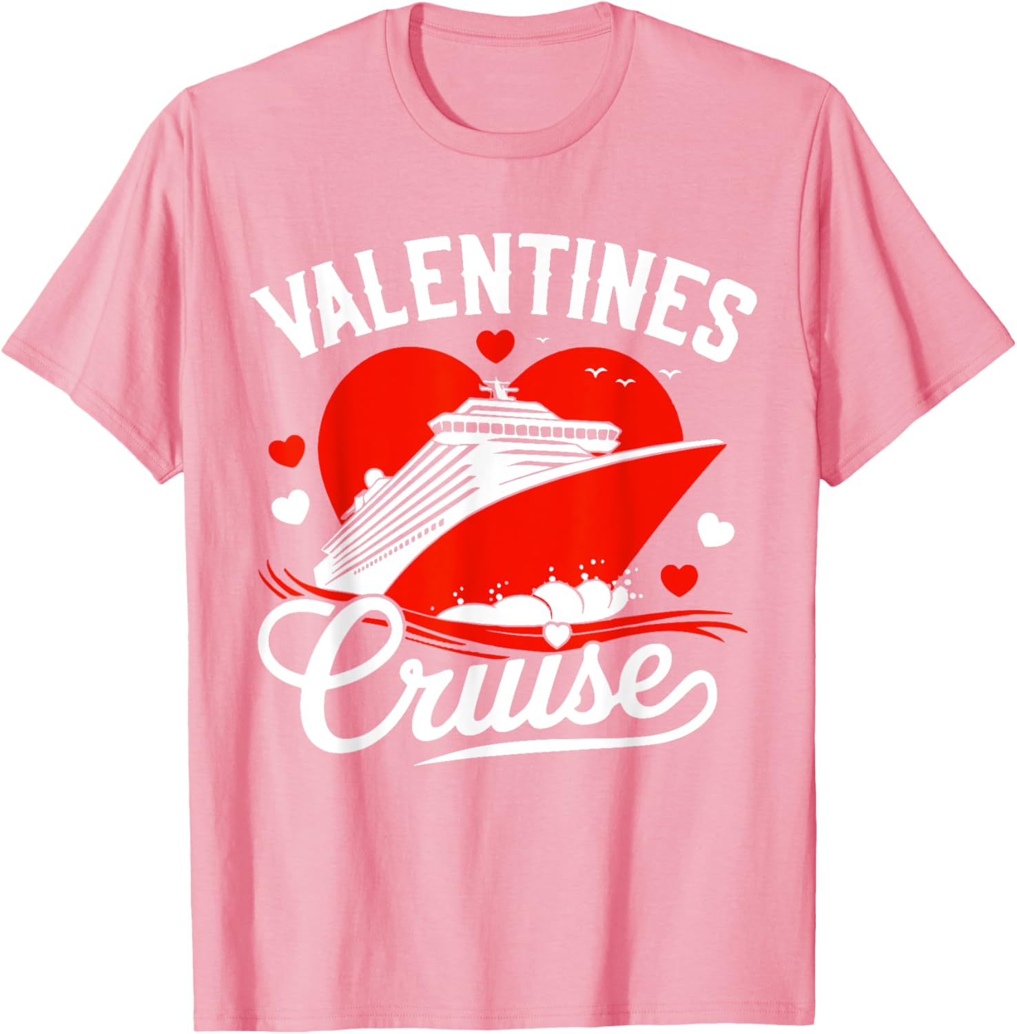 Valentine's Day Cruise Matching Couple T-Shirts for Sweet Vacation Fun - 28