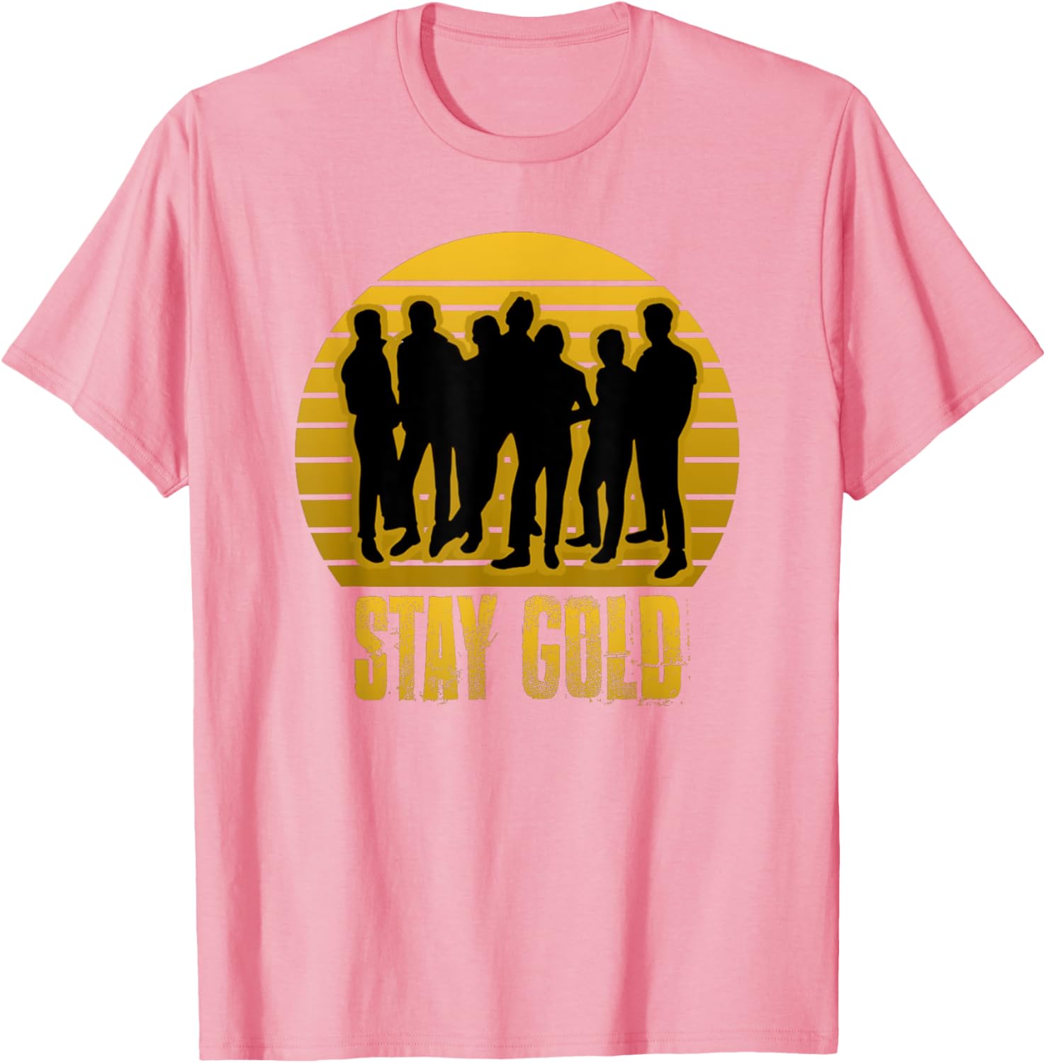 Vintage Retro Stay Gold 1983 Ponyboy T-Shirt for Classic Movie Fans - 14