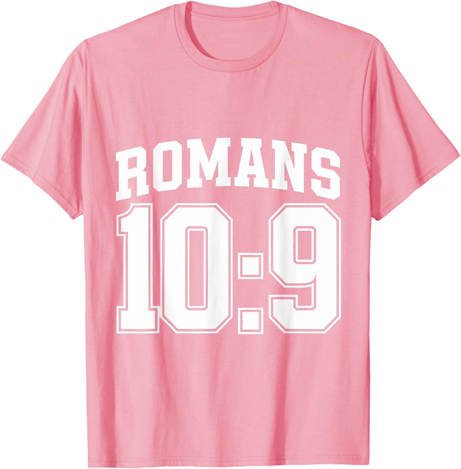Romans 10:9 Christian Sports Jersey Motivational T-Shirt for All Fans - 20