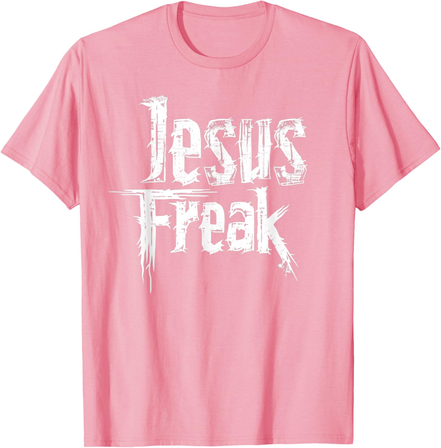 Vintage Jesus Freak Grunge Style T-Shirt for Christian Fashion Lovers - 11