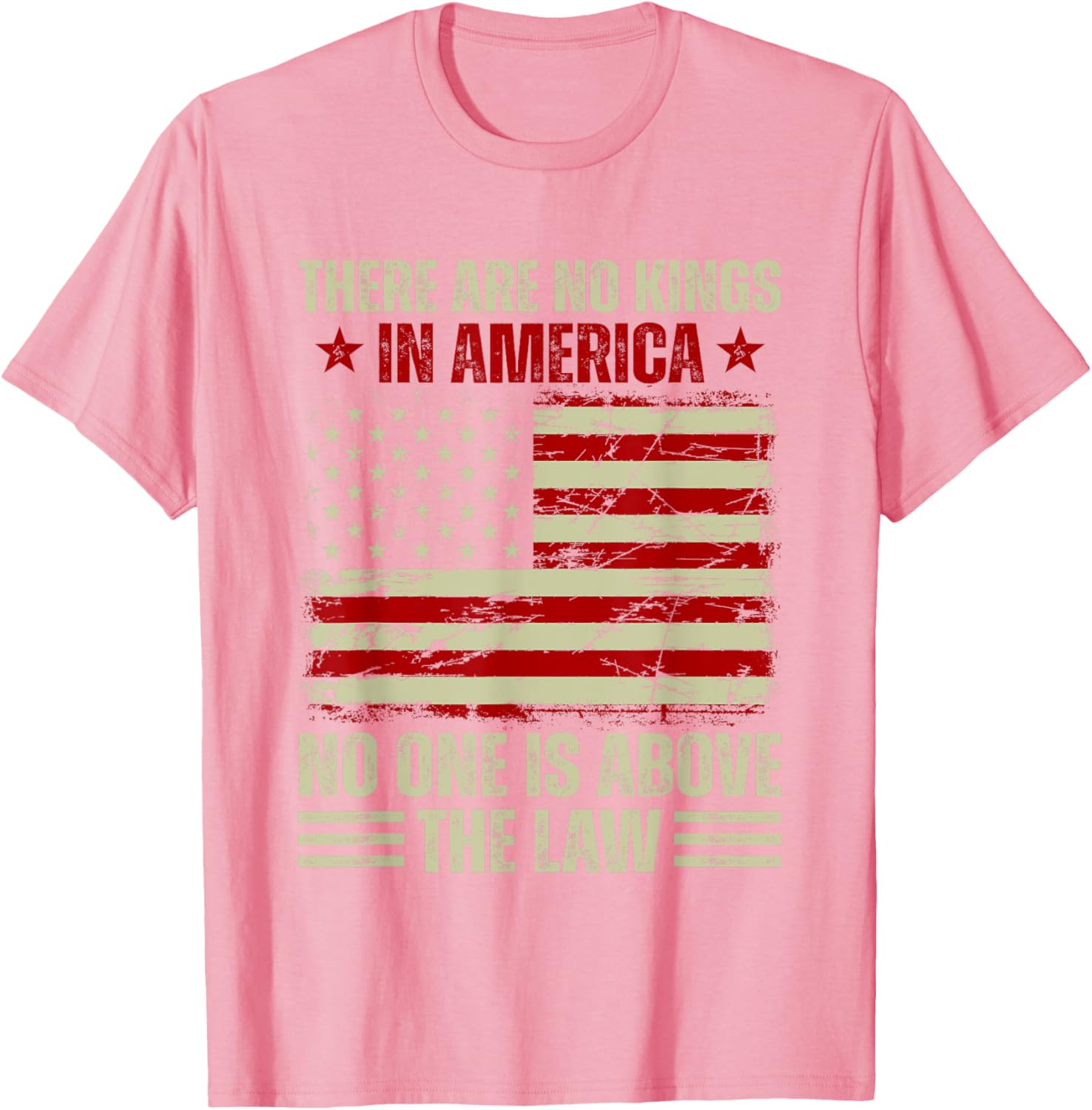 There Are No Kings In America T-Shirt - Stand For Justice and Equality - 25