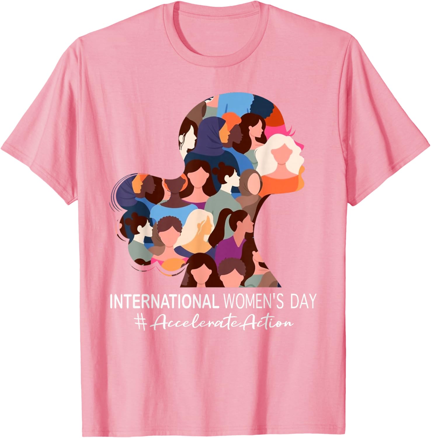 Accelerate Action Women's Day 2025 T-Shirt Stylish Comfort for Everyday Wear - 5