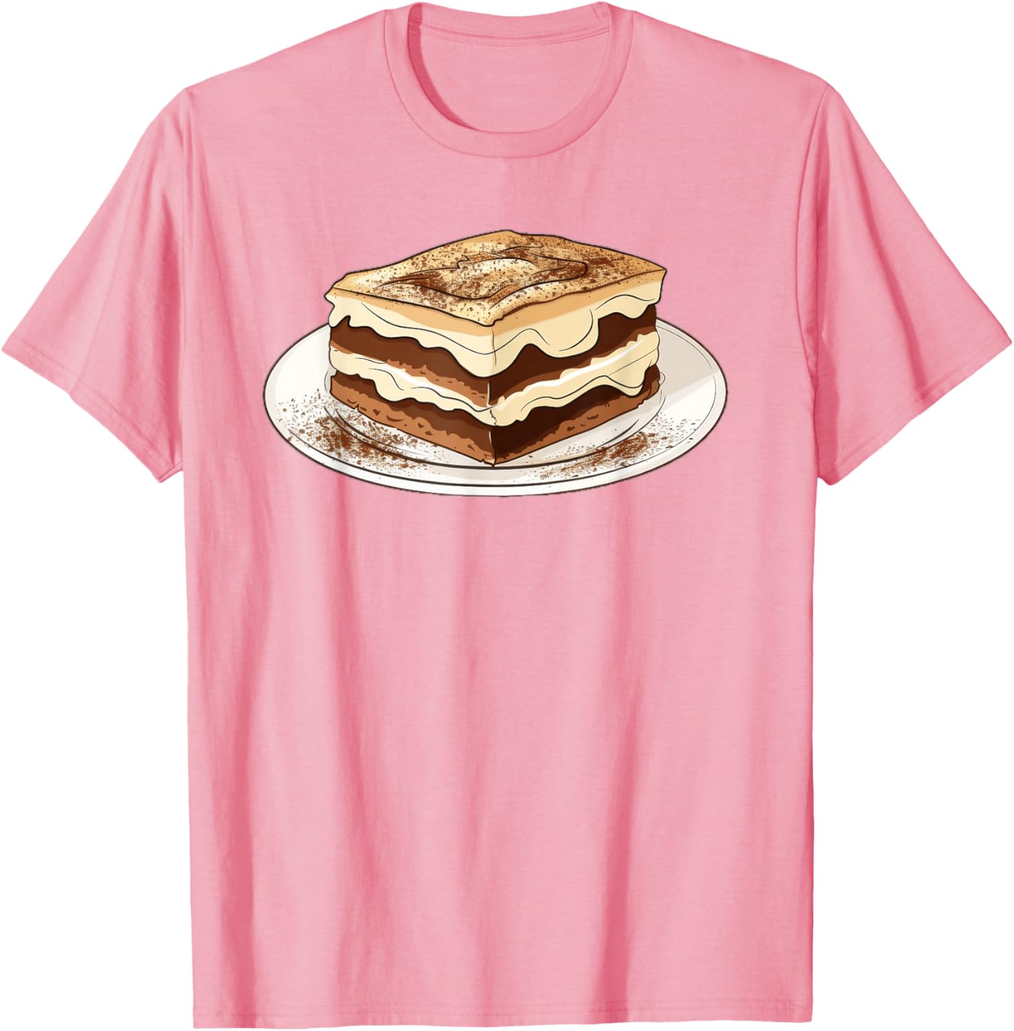 Tiramisu Funny T-Shirt for Food Lovers – Unique and Playful Design - 12