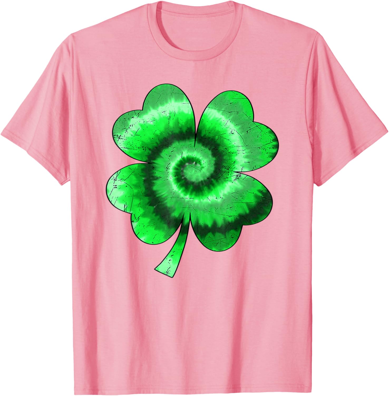 Tie Dye Shamrock T-Shirt for St Patrick's Day - Fun for All Ages - 26