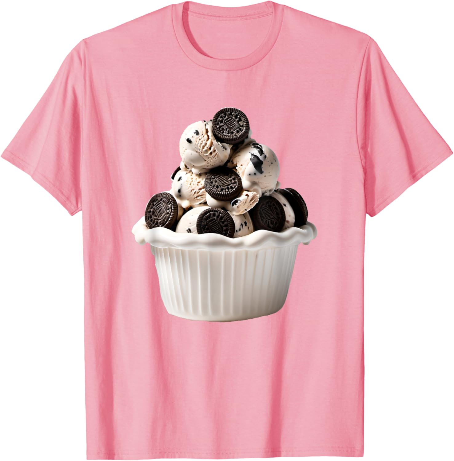 Cookies and Cream Ice Cream T-Shirt for Ice Cream Lovers and Fun Gifts - 14