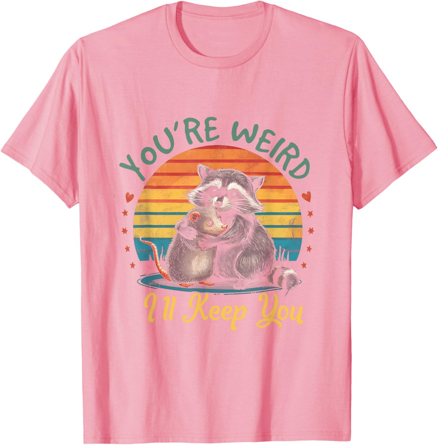 Celebrate Your Weirdness with Our Fun You Are Weird I'll Keep You T-Shirt - 6