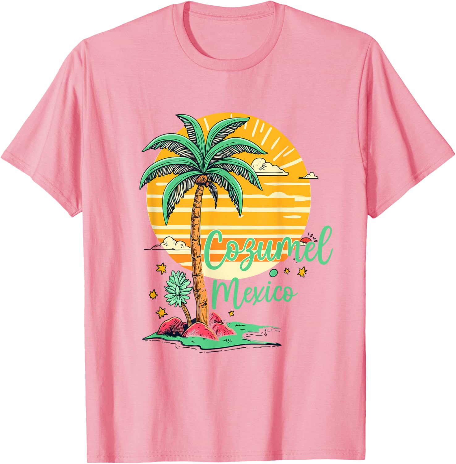 Cozumel Mexico Souvenir T-Shirt for Men and Women - Vacation Reminder Apparel - 4