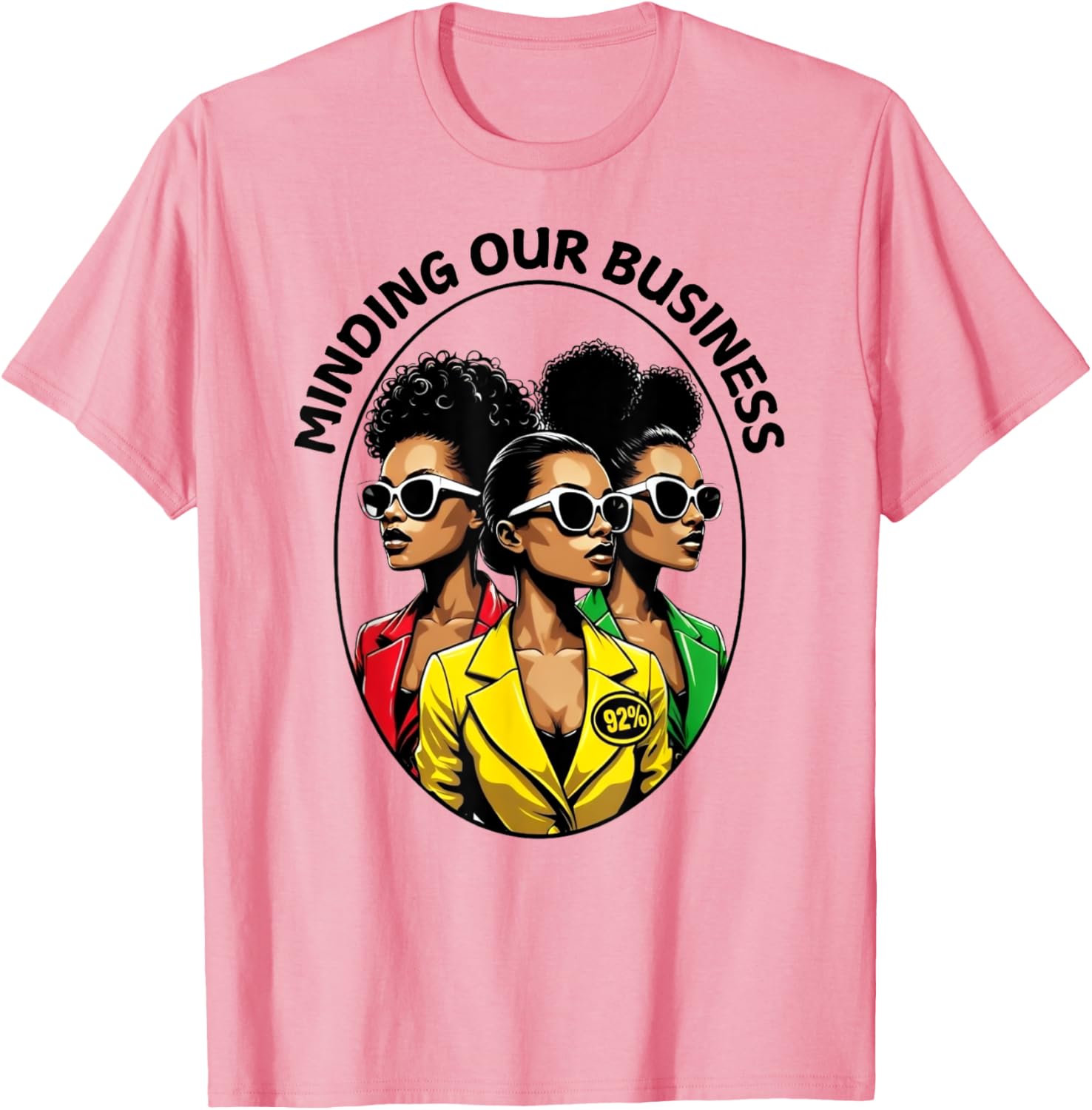 92 Percent Vote Tee for Black Women - Stylish and Empowering T-Shirt - 2