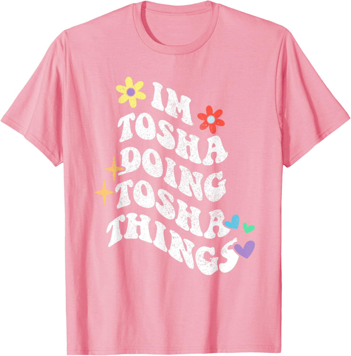 Retro Groovy T-Shirt for Moms Doing Tosha Things - Fun Mothers Day Gift - 25