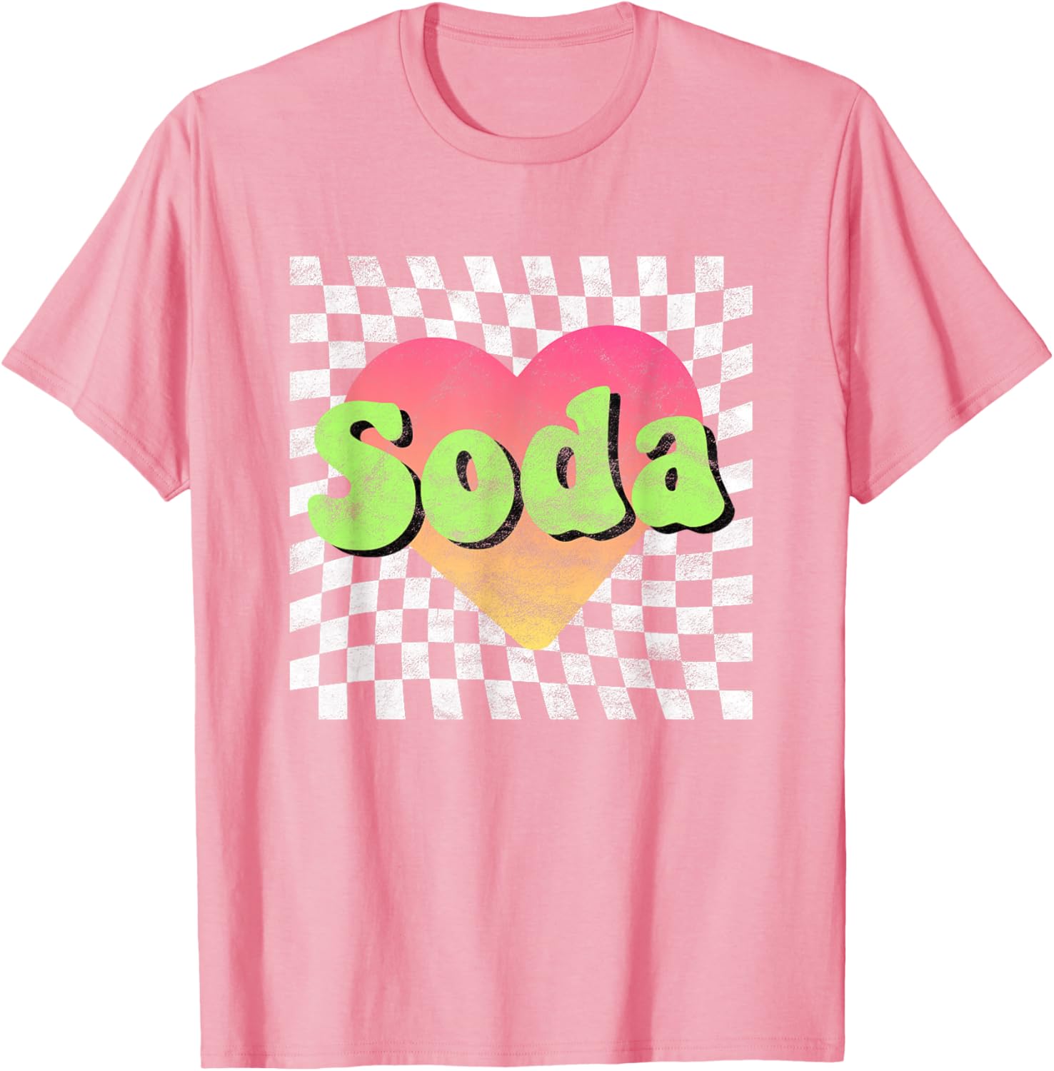 Soda Lover Heart Vintage Retro T-Shirt for Fun and Stylish Outfits - 6
