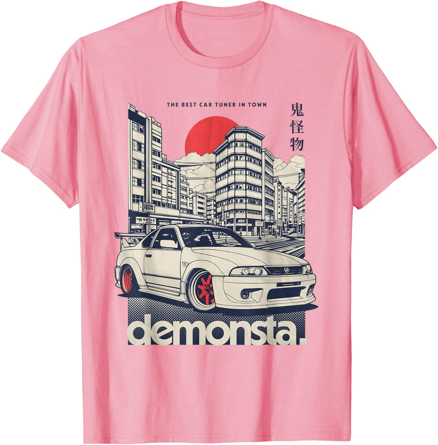 JDM Tokyo Japan Drift Race Car Tuning Retro Vintage T-Shirt for Gearheads - 15