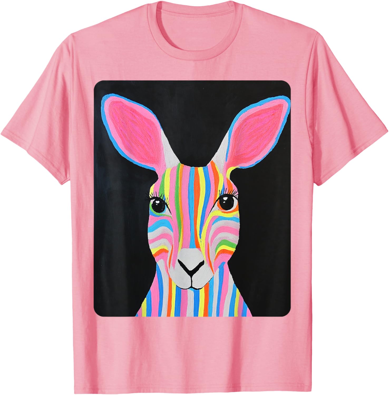 Vibrant Kangaroo Graphic T-Shirt for Style Lovers and Animal Fans - 1
