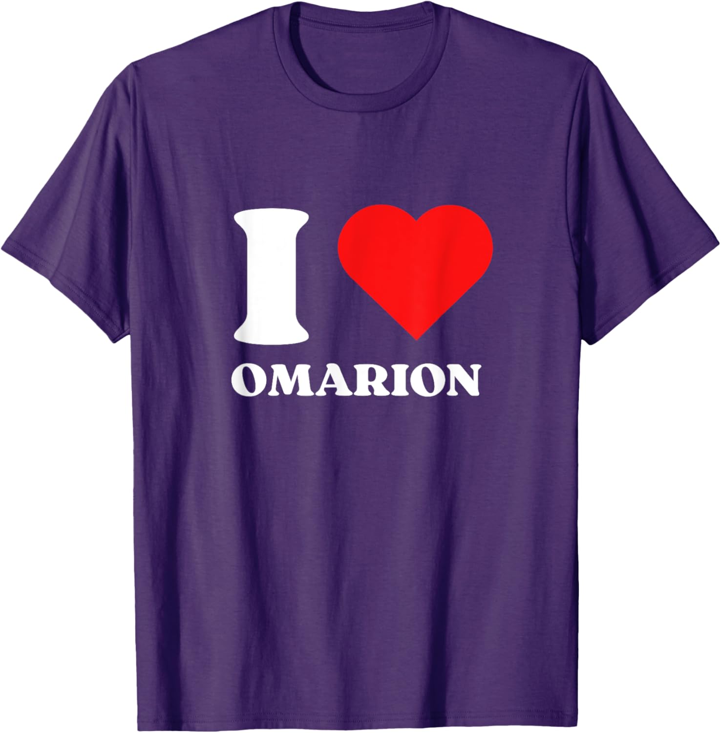 Trendy I Love Omarion Y2K Valentine's Day T-Shirt for Music Lovers - 17