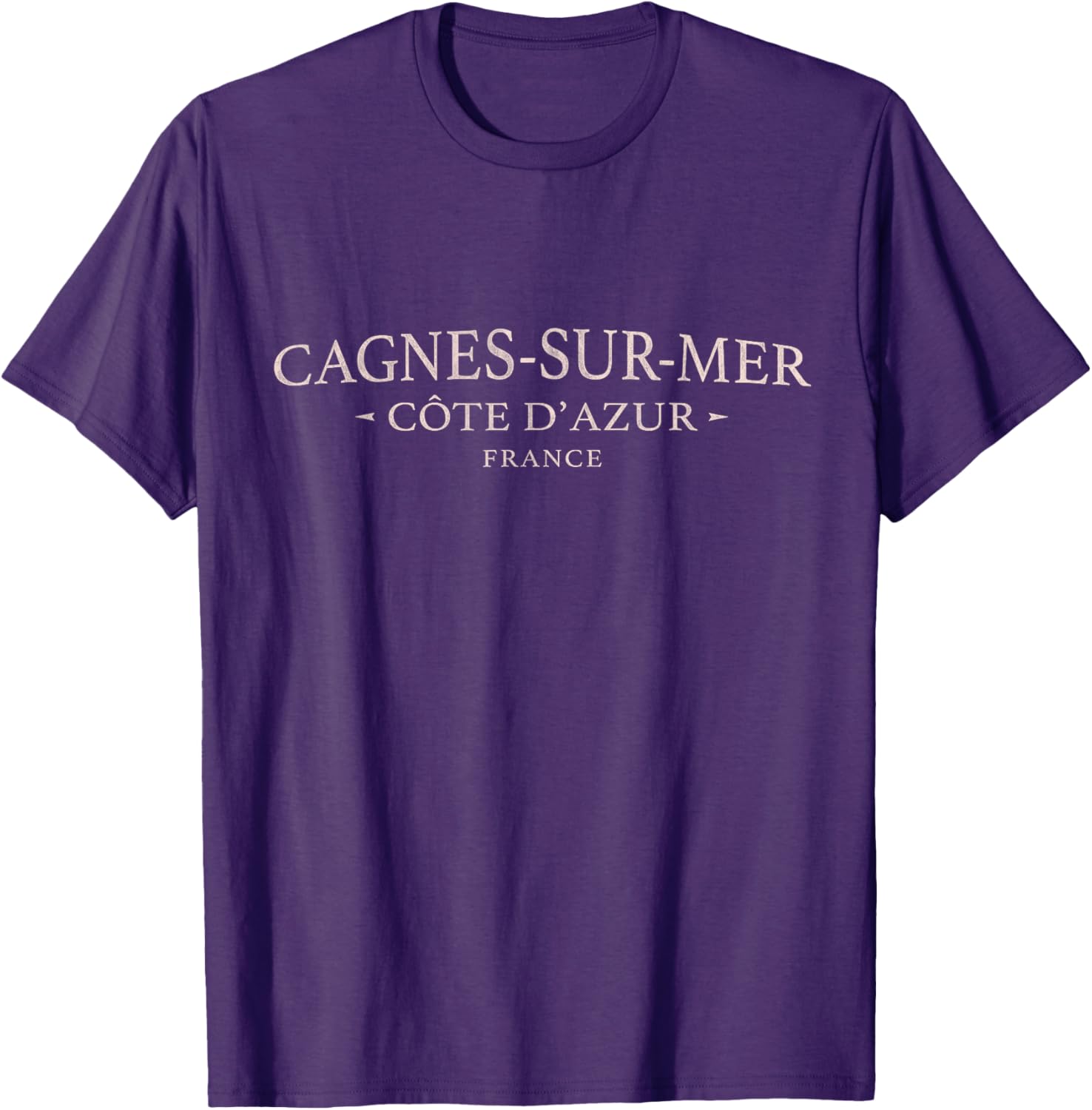 Stylish Cagnes-Sur-Mer France T-Shirt for Casual Comfort and Style - 1