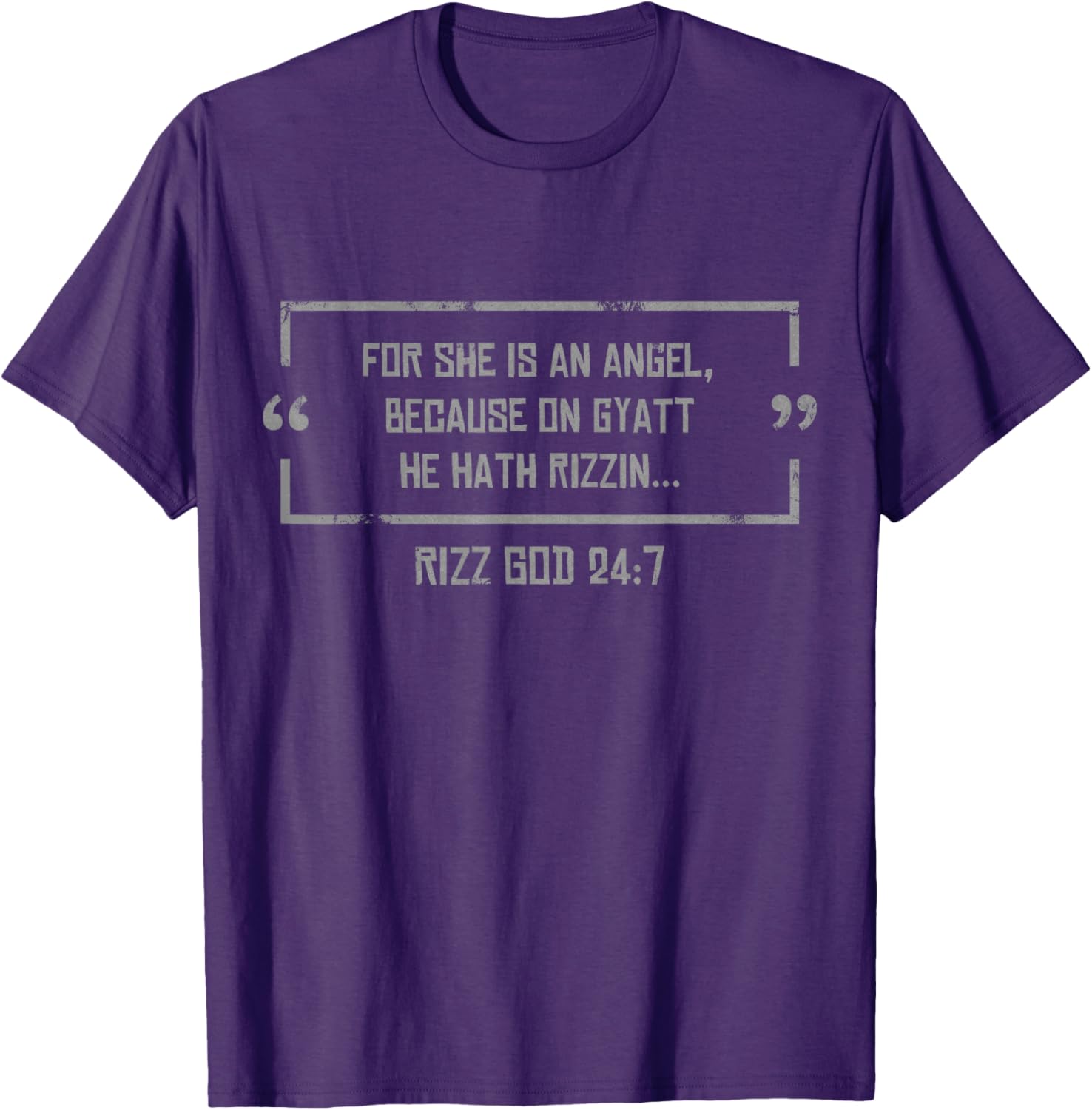 Rizz God T-Shirt - Funny Meme Design for Charisma Lovers - 7