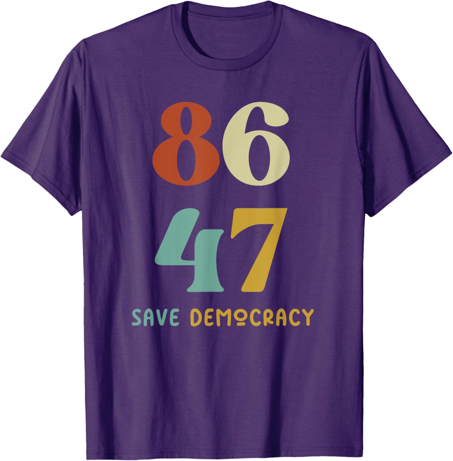 Save Democracy Anti Trump T-Shirt for Political Protest Enthusiasts - 10