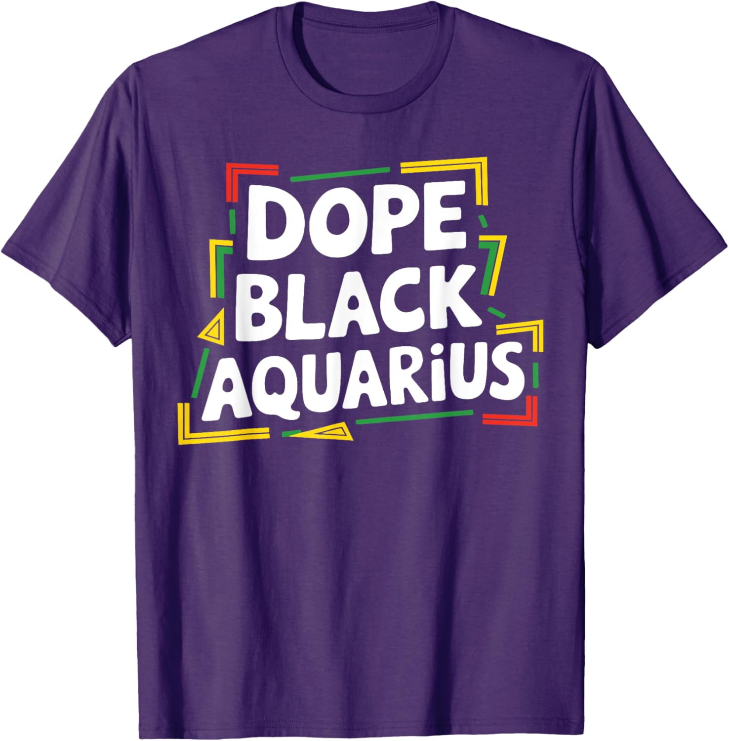 Stylish Melanin Aquarius Zodiac T-Shirt for Black Astrology Lovers - 13