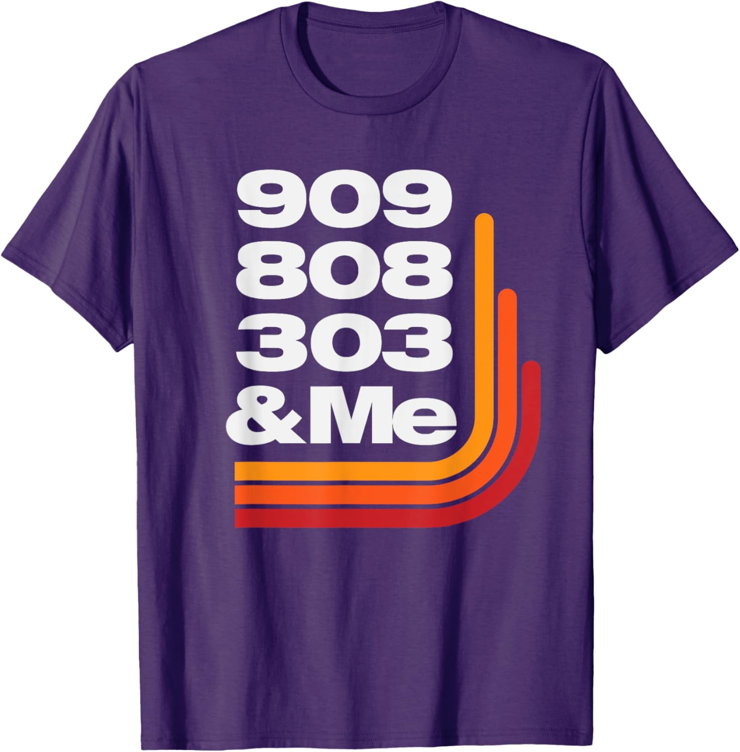 808 909 303 Techno Style T-Shirt for Music Lovers and DJs - 2