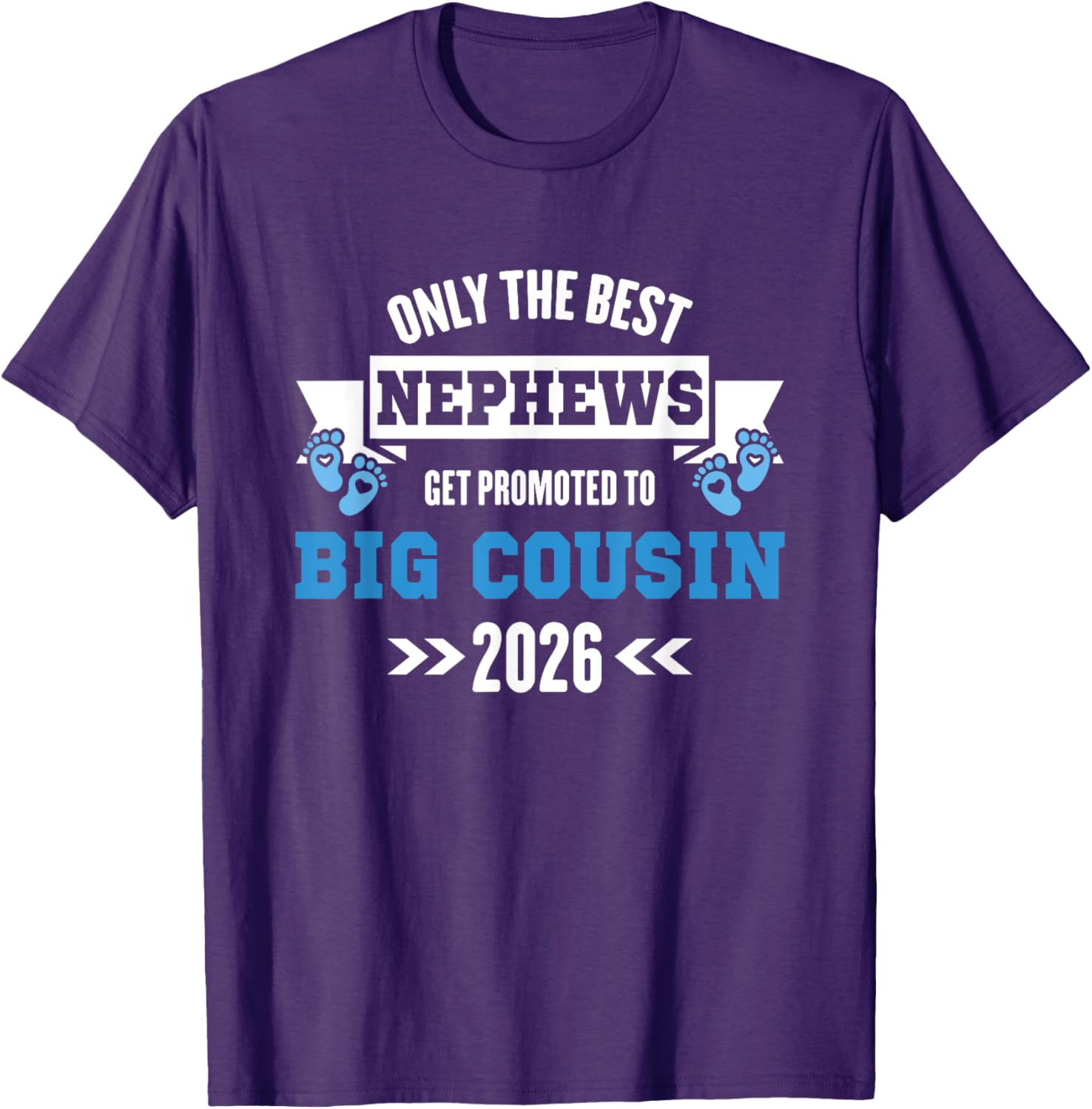 Best Nephew Big Cousin T-Shirt Est 2026 Perfect Gift for Family - 23