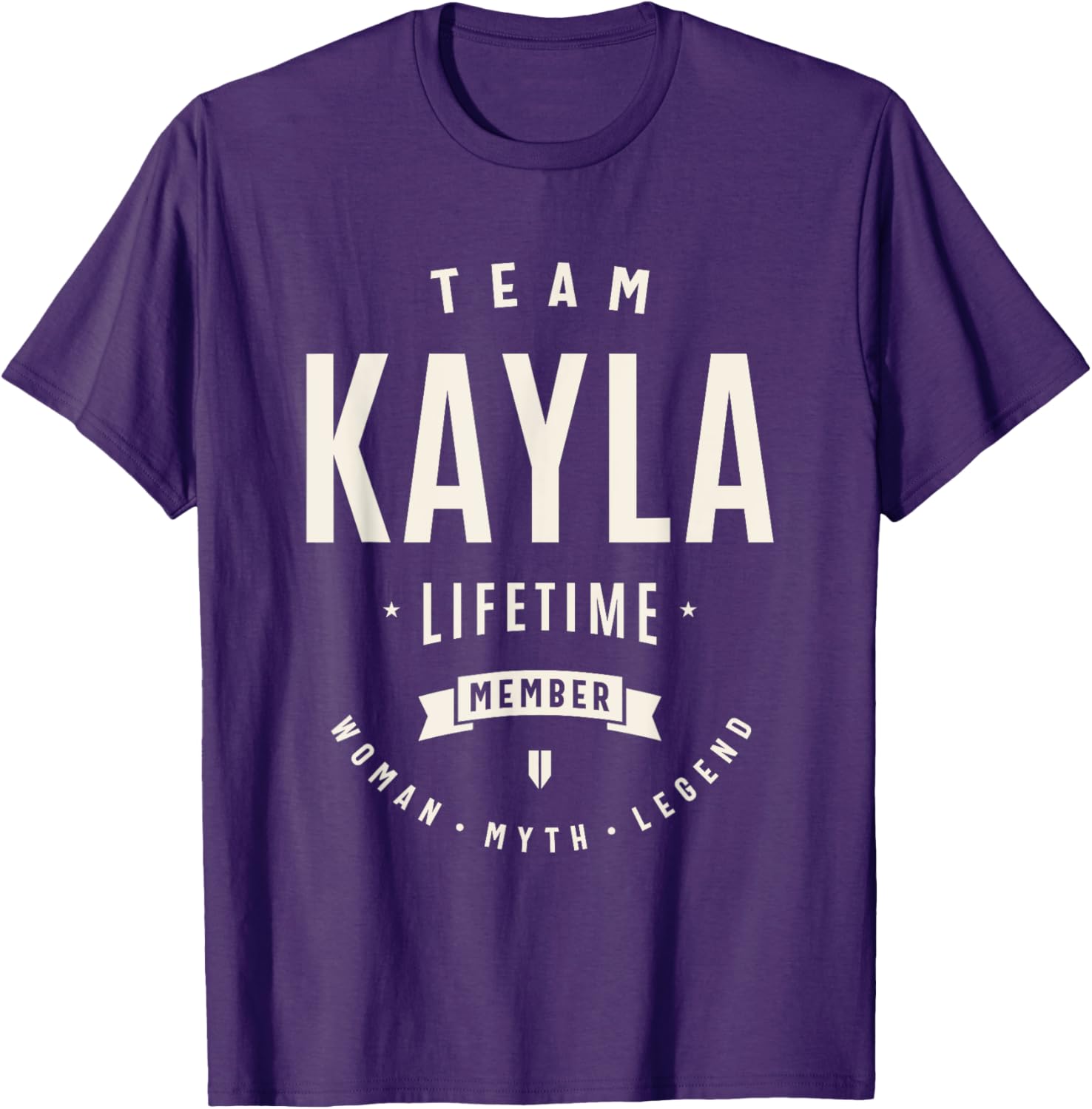 Team Kayla Funny Lifetime Member T-Shirt for Proud Kayla Fans - 4