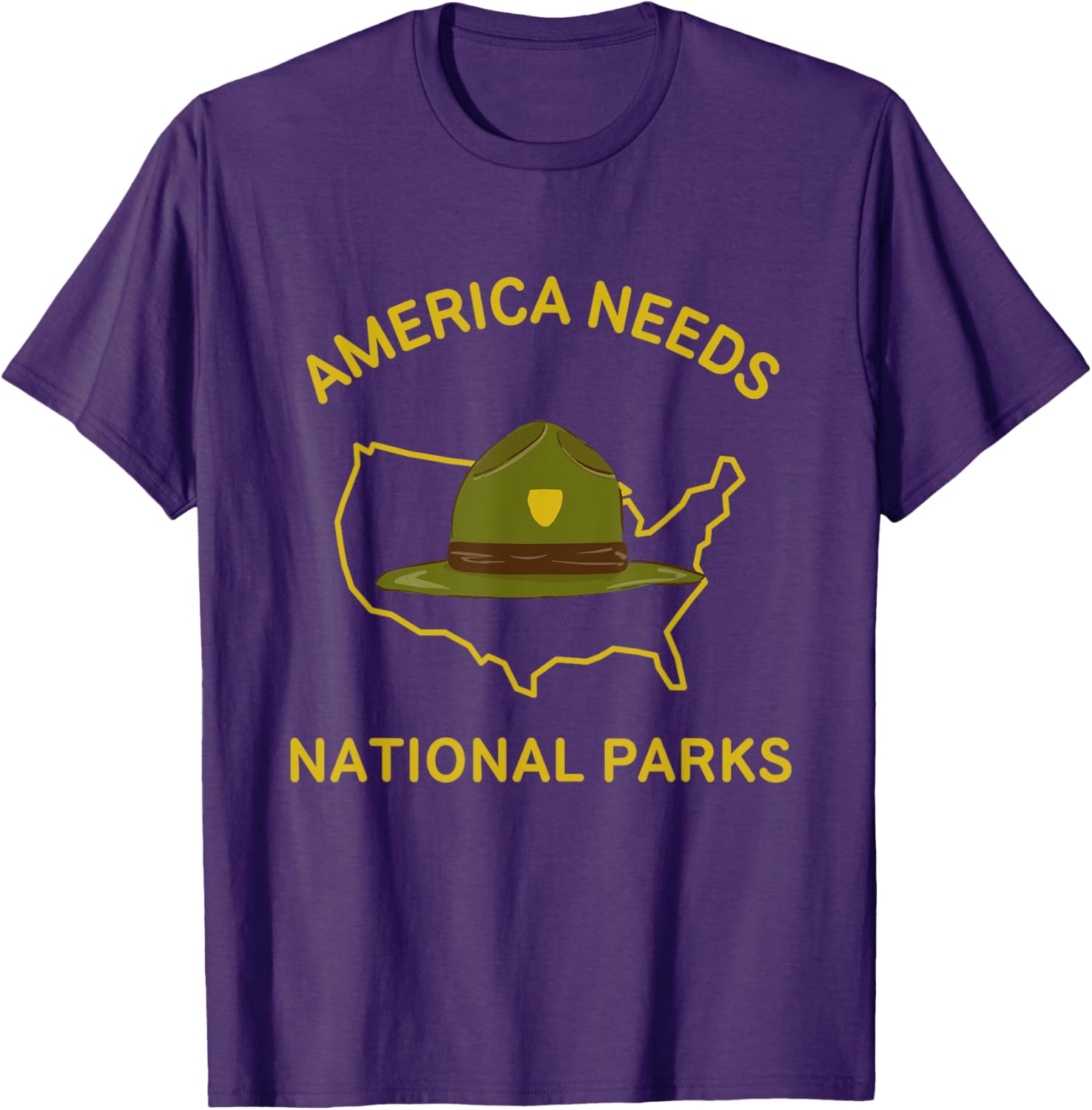 Support Our National Parks T-Shirt - America Needs National Parks Gear - 11
