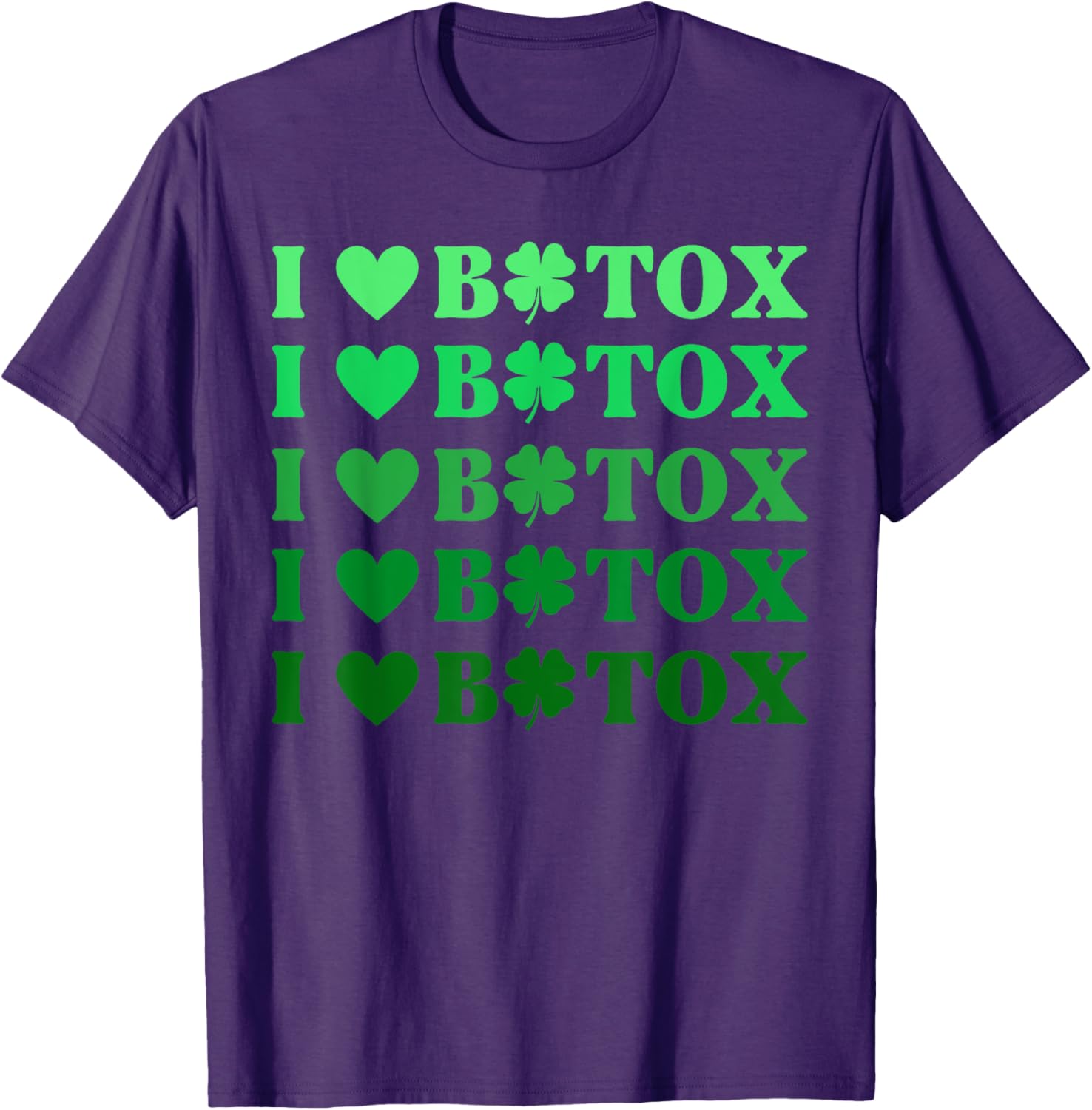 St Patrick's Day Botox Dealer Nurse Esthetician T-Shirt for Fun Festivities - 12