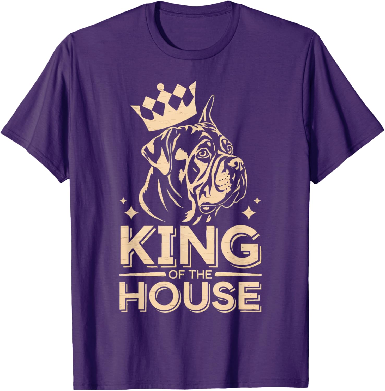 Cane Corso King of the House T-Shirt for Dog Lovers and Owners - 9