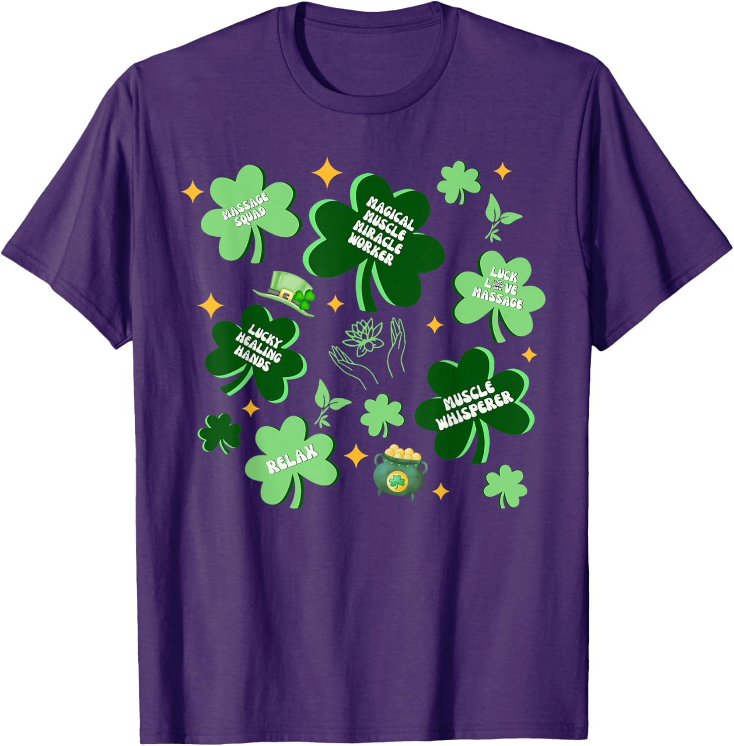 St Patricks Day Massage Therapist Graduation T-Shirt for LMTs - 12
