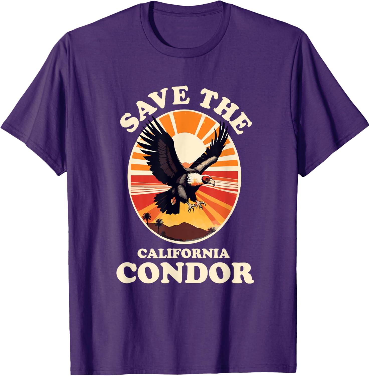 Save the California Condor T-Shirt for Bird Lovers and Nature Enthusiasts - 10
