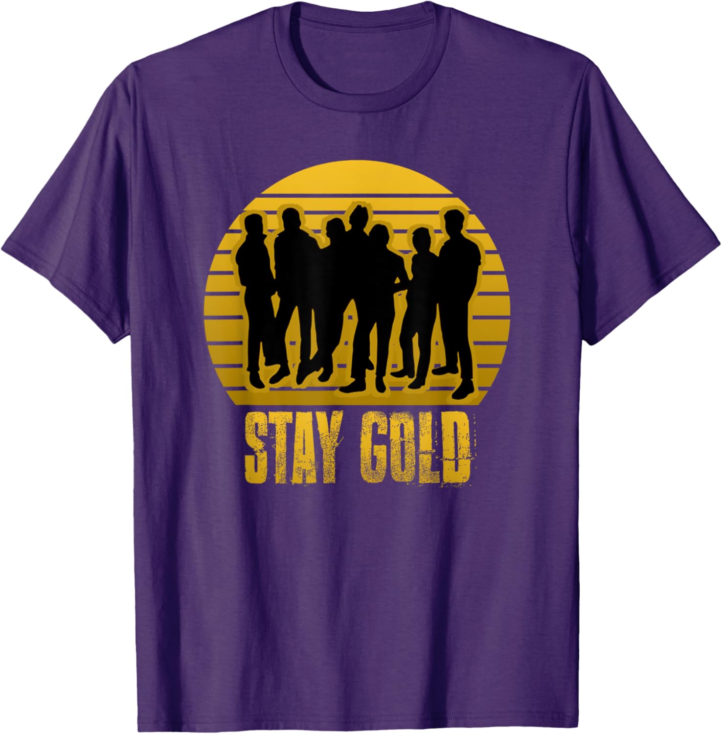 Vintage Retro Stay Gold 1983 Ponyboy T-Shirt for Classic Movie Fans - 6