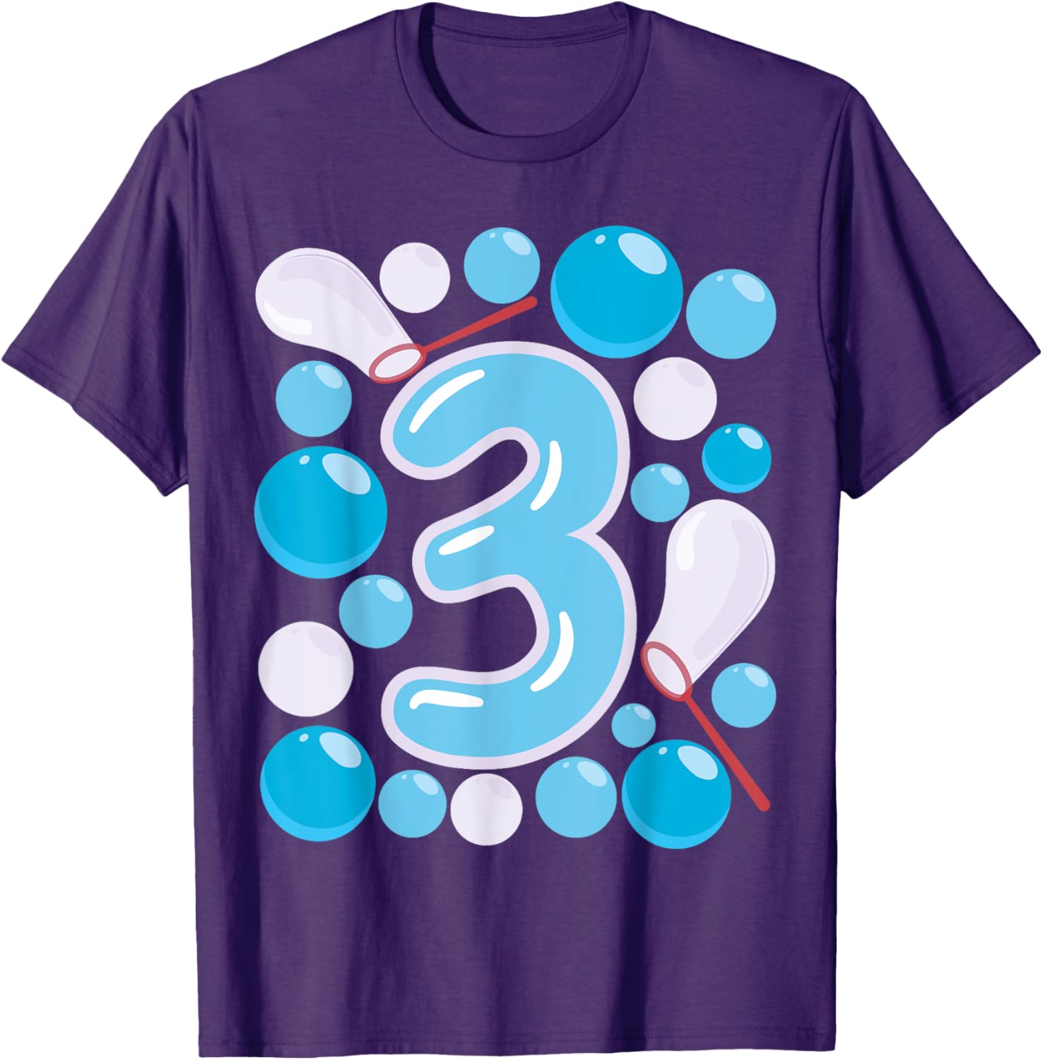 Adorable 3rd Bubble Birthday T-Shirt for Boys - Perfect Party Wear! - 24