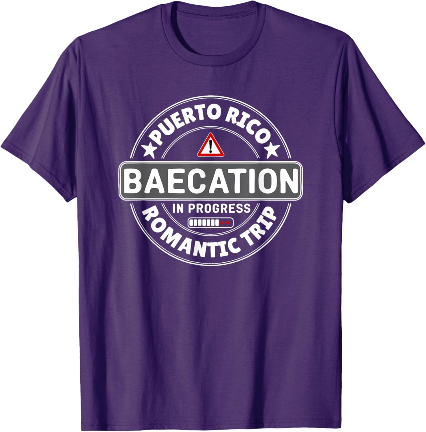 Couples Matching 1st Puerto Rico Baecation Romantic Travel T-Shirt - 11
