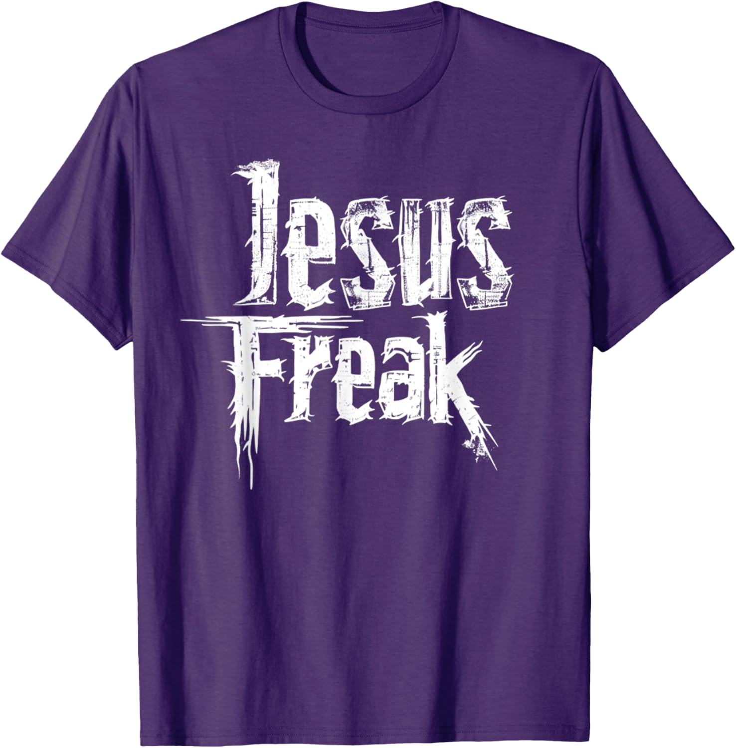 Vintage Jesus Freak Grunge Style T-Shirt for Christian Fashion Lovers - 9