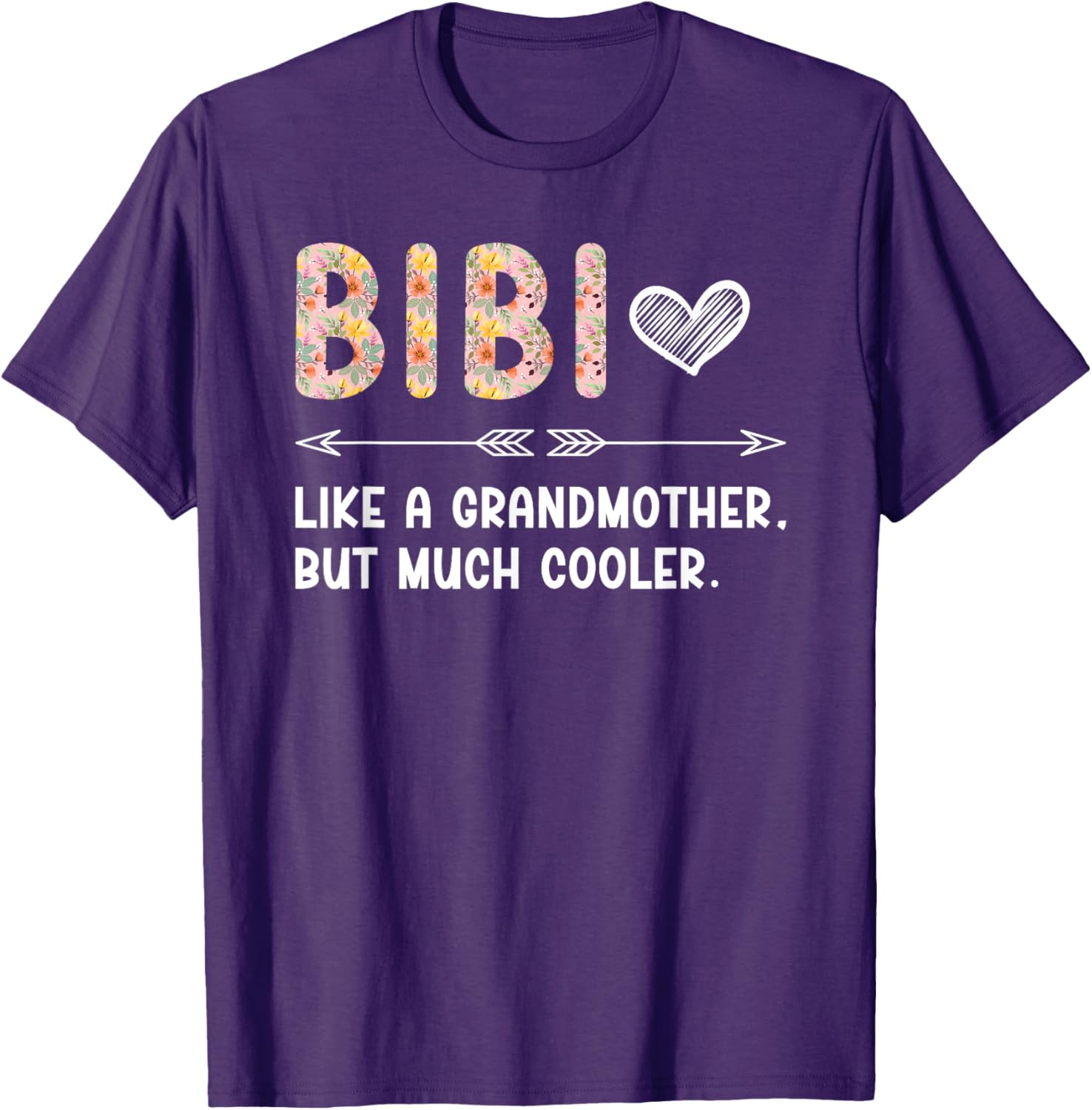Bibi Definition T-Shirt for Grandma - Fun Gift for Grandmothers - 17