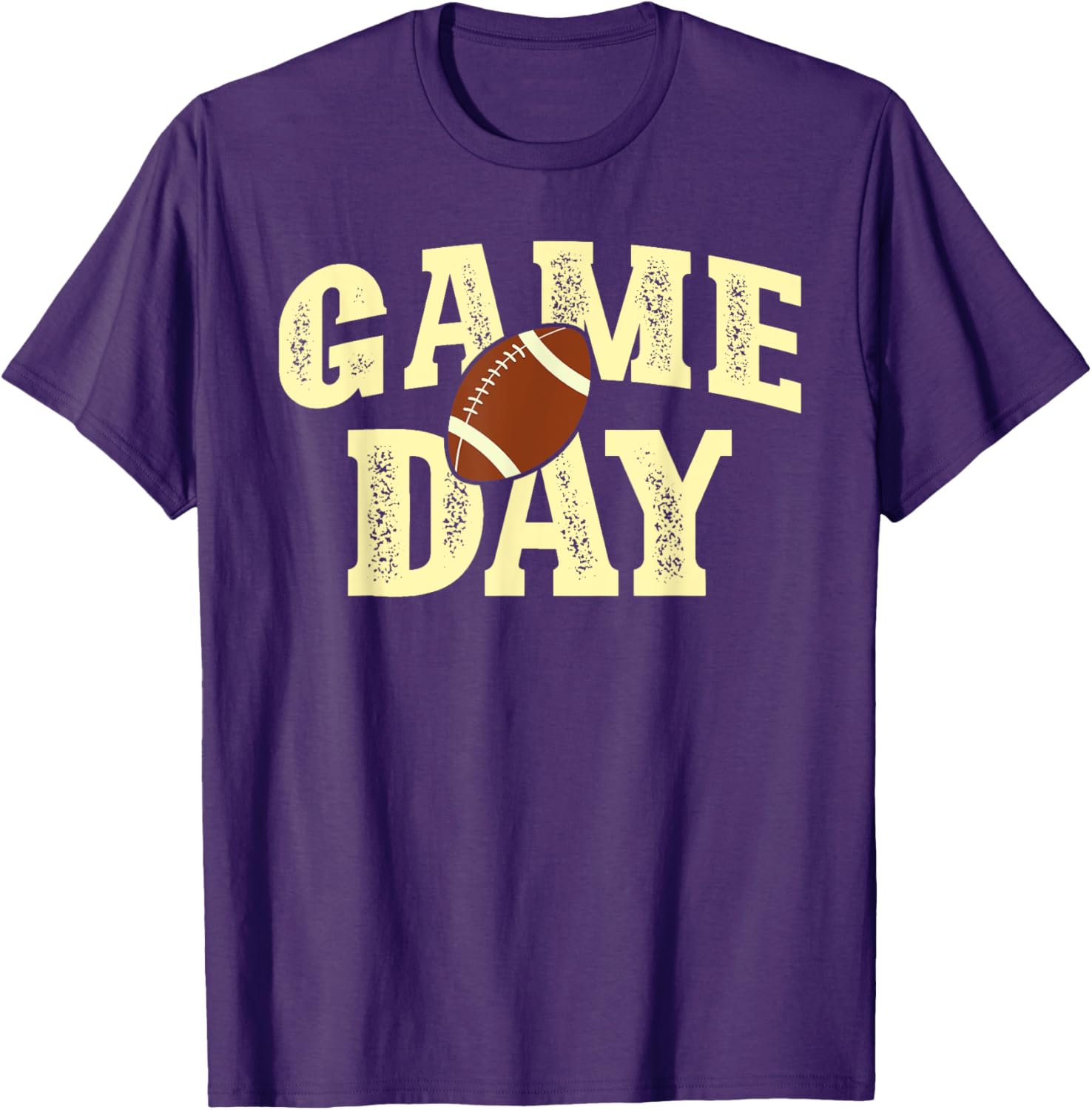 Vintage Game Day Football Team T-Shirt for Sports Fans and Players - 5
