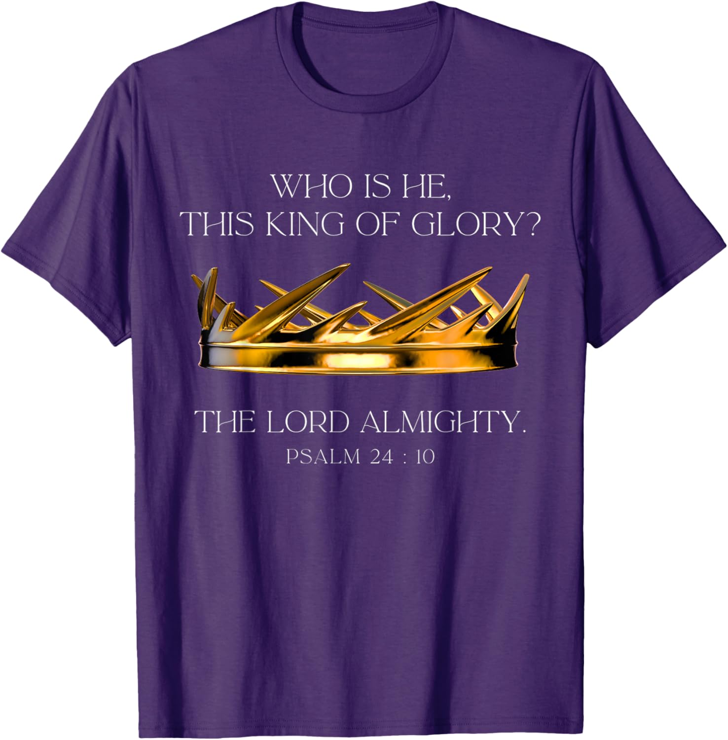Who Is He This King Of Glory T-Shirt for Faith and Inspiration Fans - 9