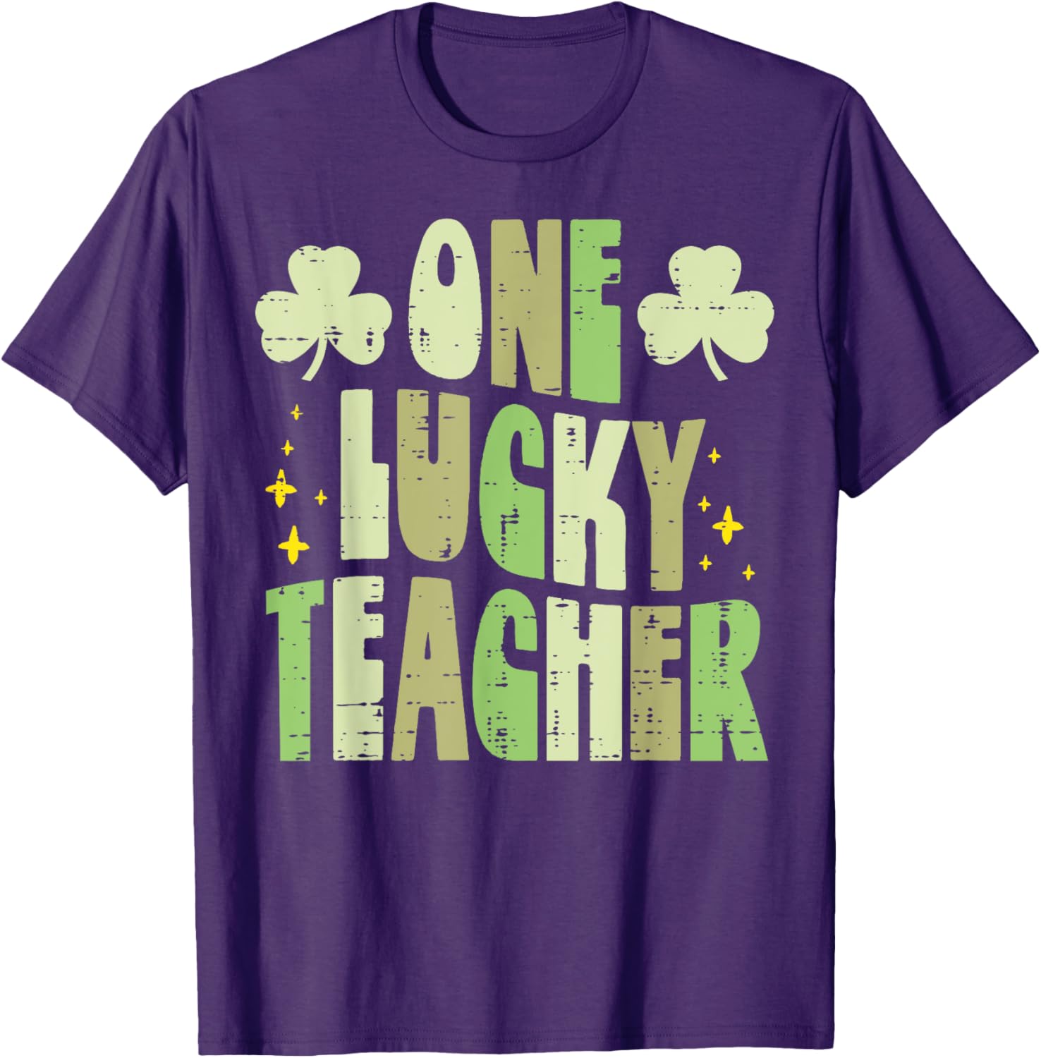 St Patricks Day One Lucky Teacher T-Shirt for Men and Women - 19