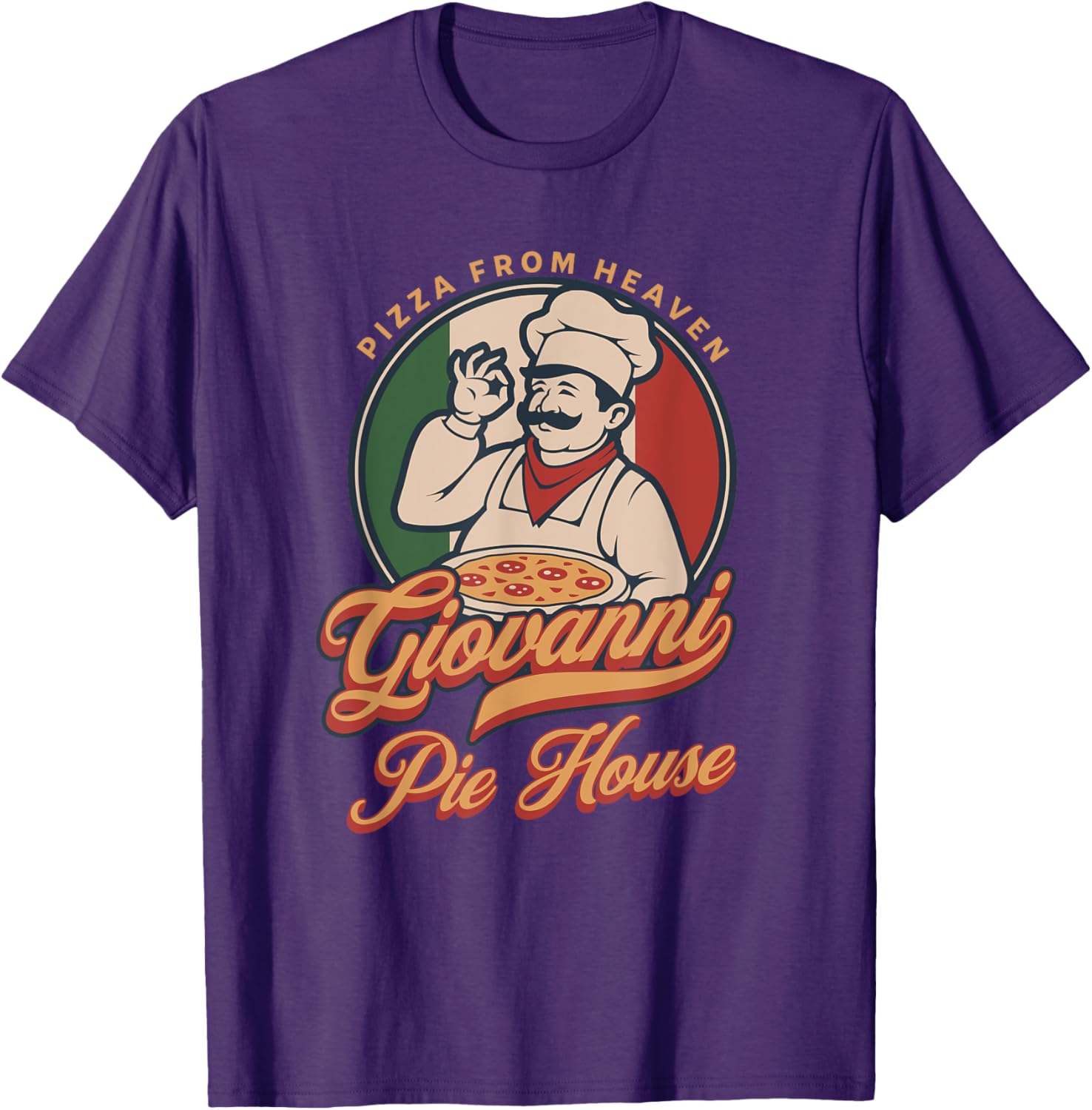 Vintage Pizza Pie T-Shirt for Pizzeria Lovers - Fun and Stylish Apparel - 2